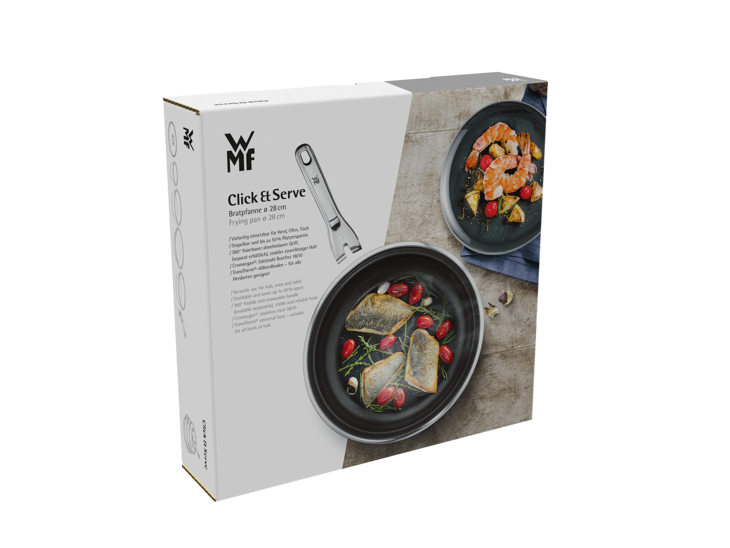 Produktbild WMF Bratpfanne mit Antihaftversiegelung Click&Serve Ø 28cm 9 von 12