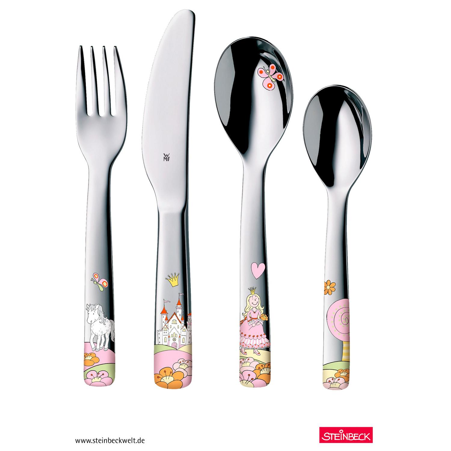 WMF Kinderbesteck Set Prinzessin Anneli 4-tlg.