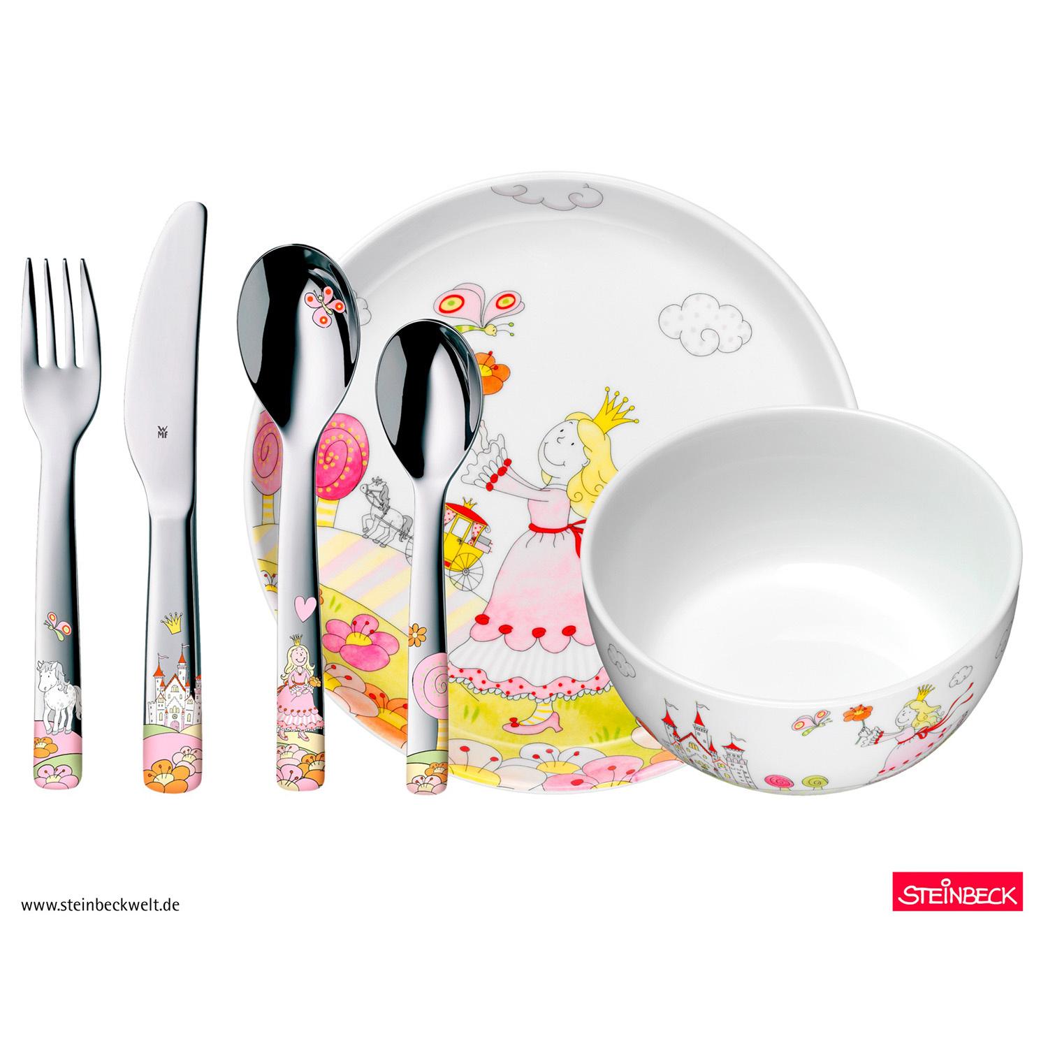WMF Kindergeschirr Set Prinzessin Anneli 6-tlg.