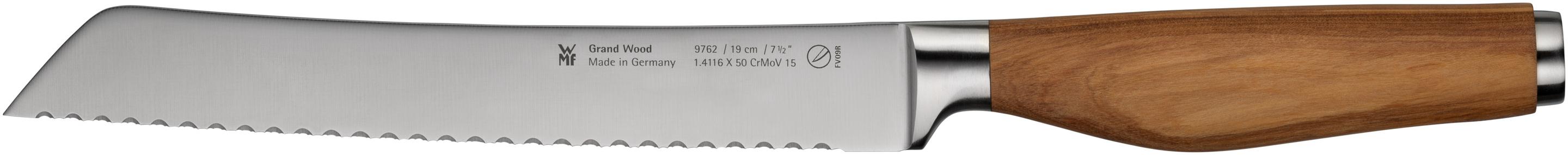 WMF Brotmesser Grand Wood 19cm