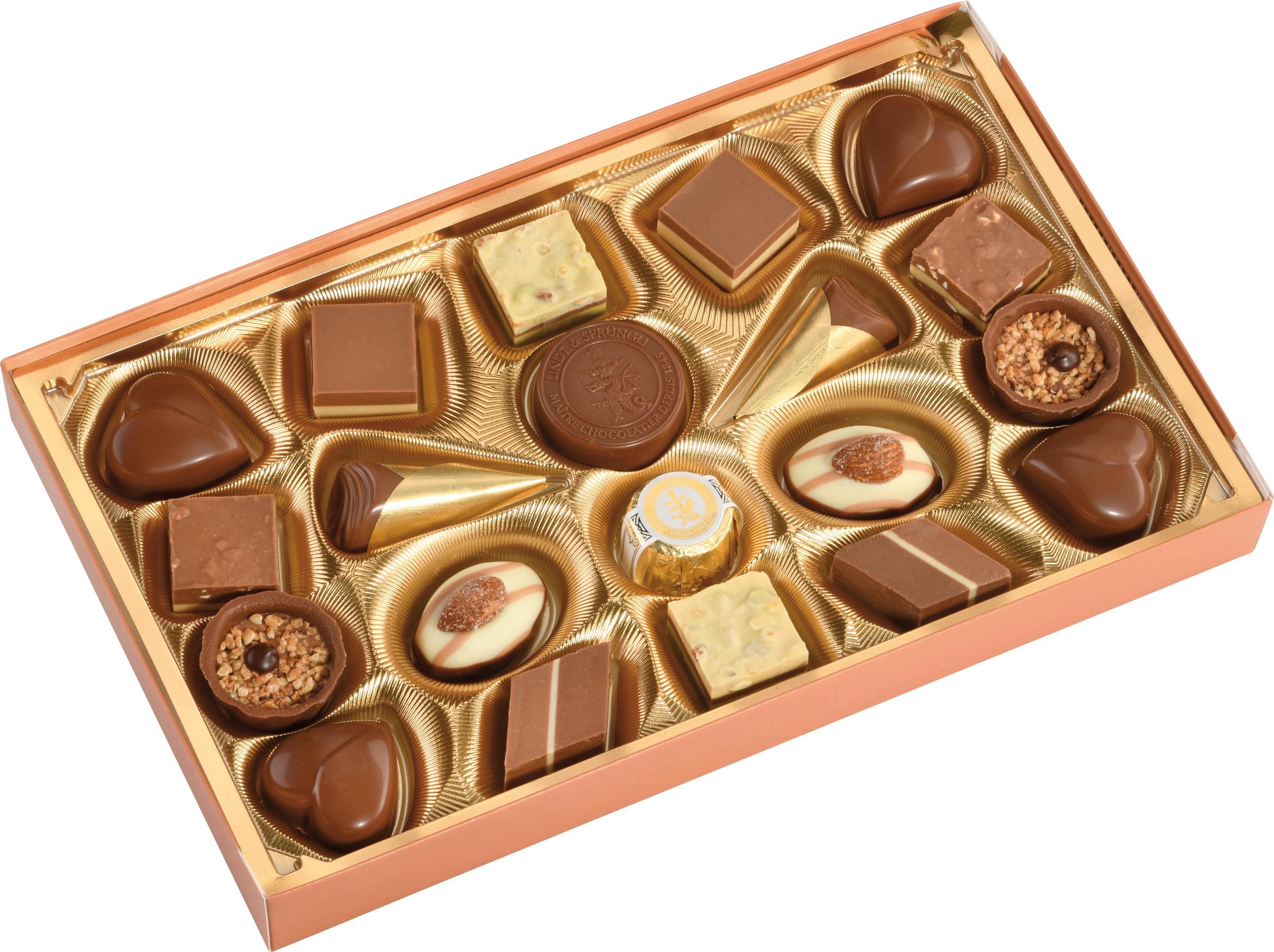 Produktbild Lindt Pralinen Für Kenner Nougat 2 von 2