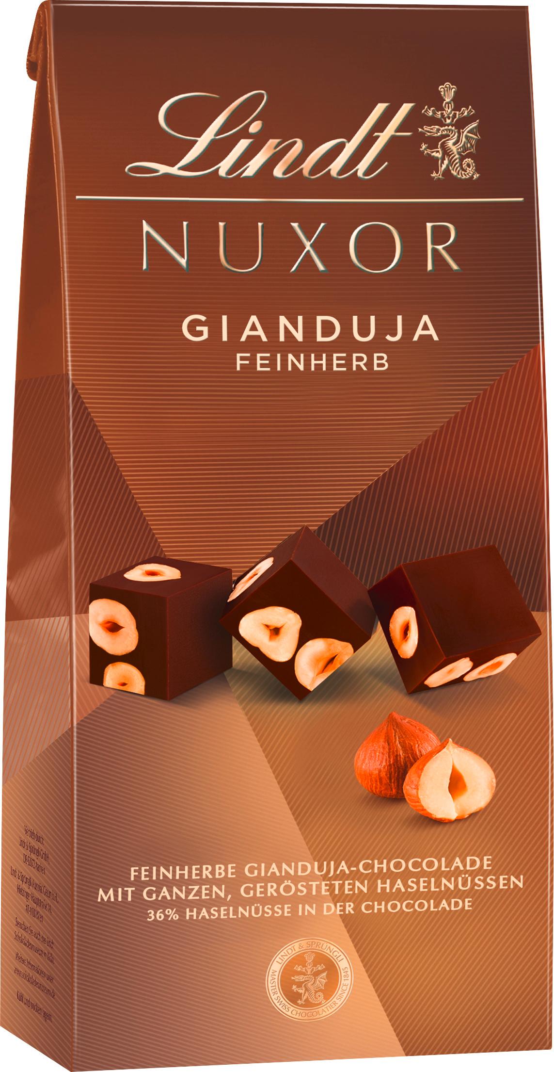 Produktbild Lindt Nuxor Gianduja Feinherb 2 von 2