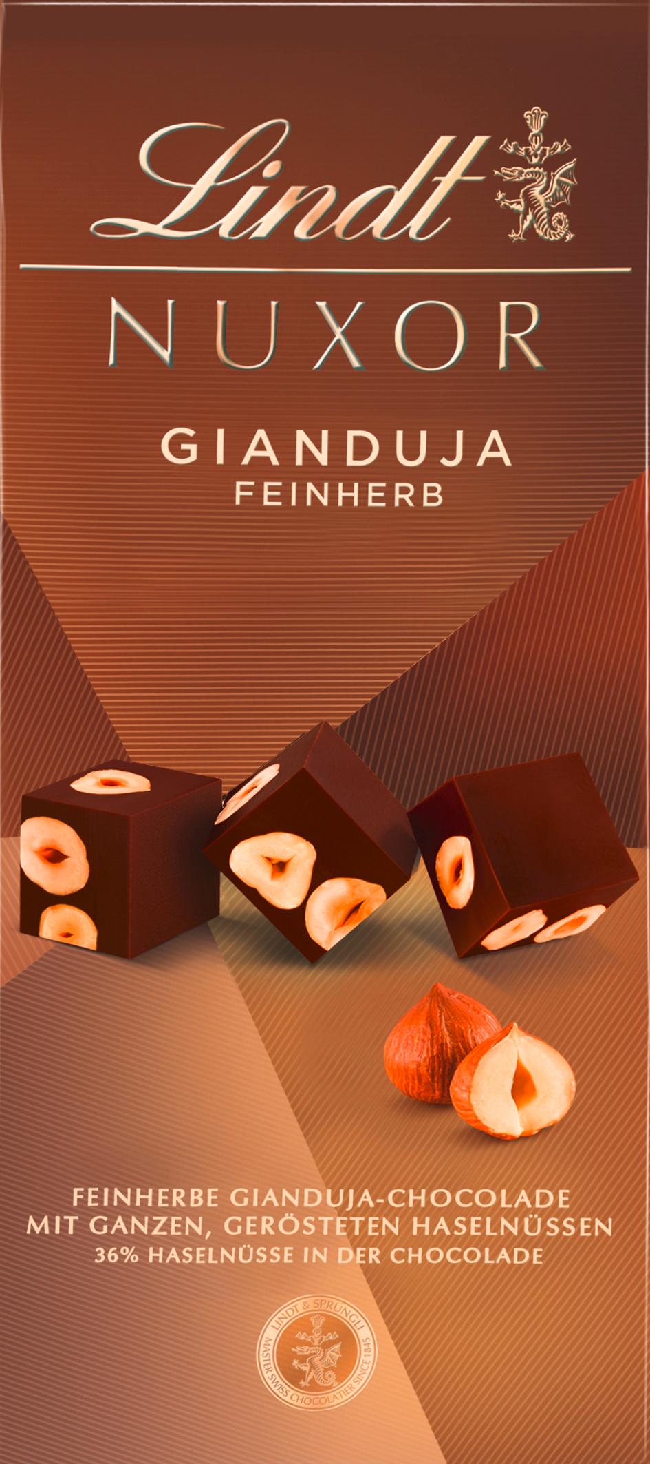 Lindt Nuxor Gianduja Feinherb