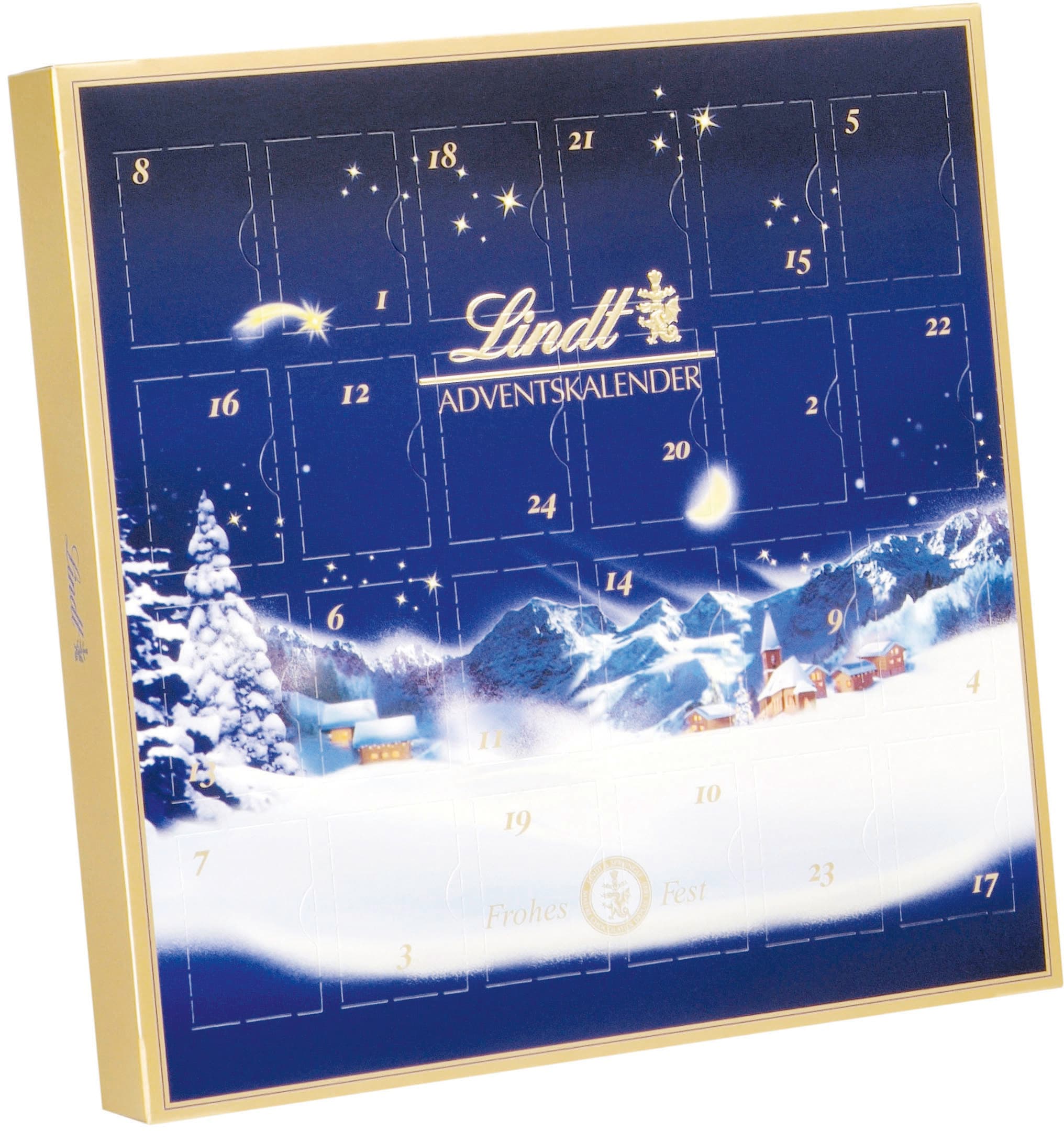 Lindt Weihnachtszauber Mini Tisch Adventskalender