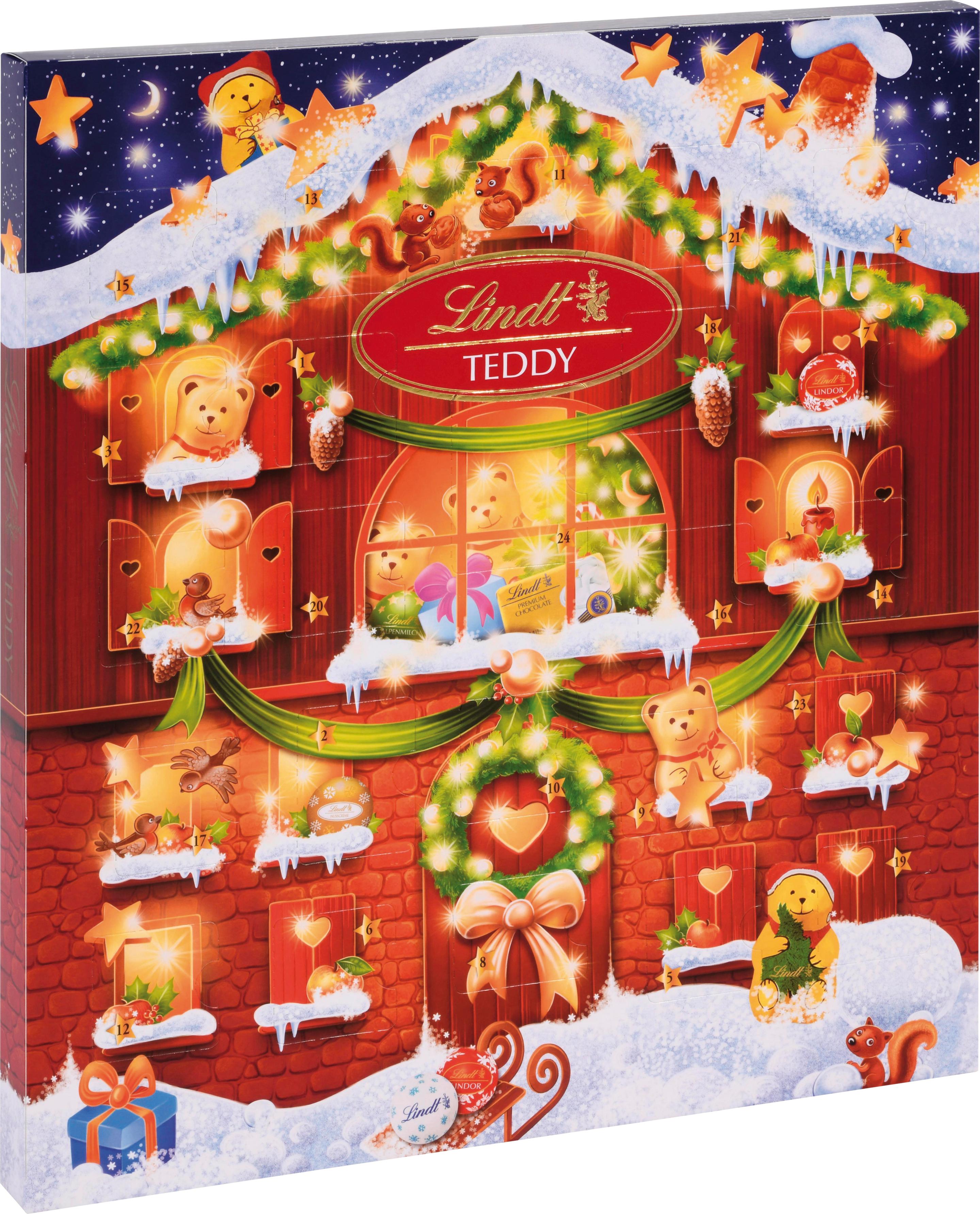 Produktbild Lindt Adventskalender Teddy klein 2 von 2