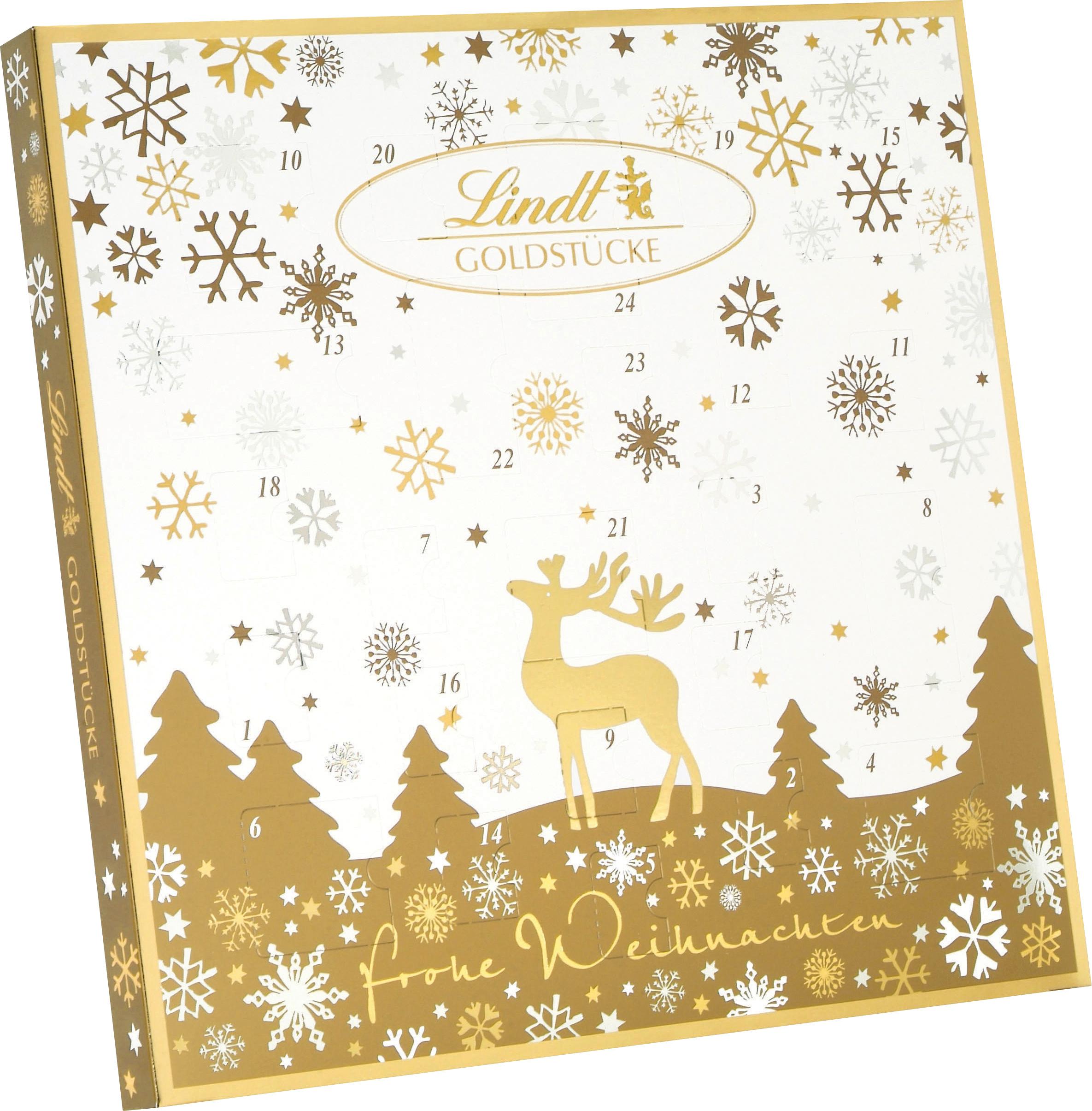 Lindt Adventskalender Goldstücke