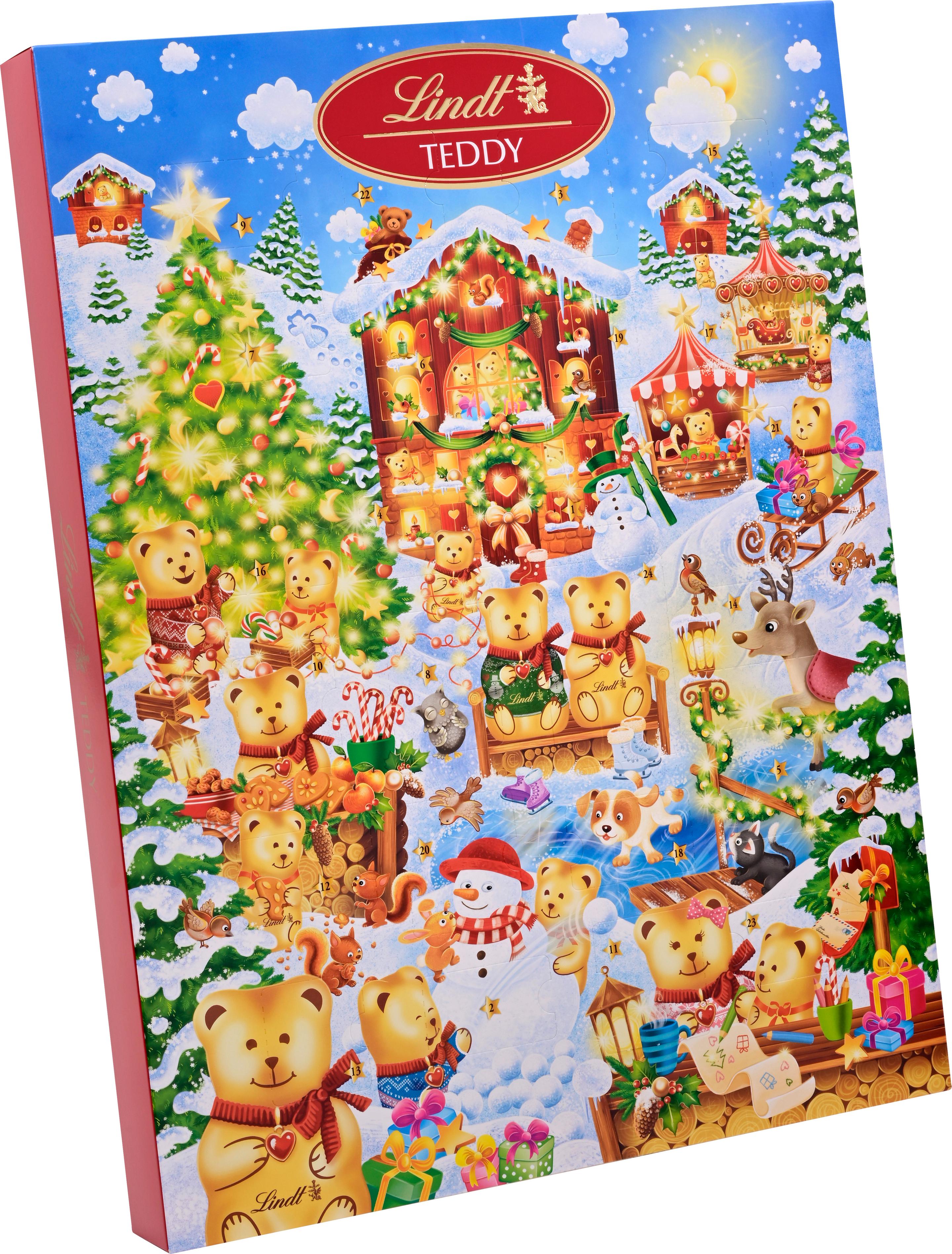 Produktbild Lindt Adventskalender Teddy Wimmelbild 2 von 2