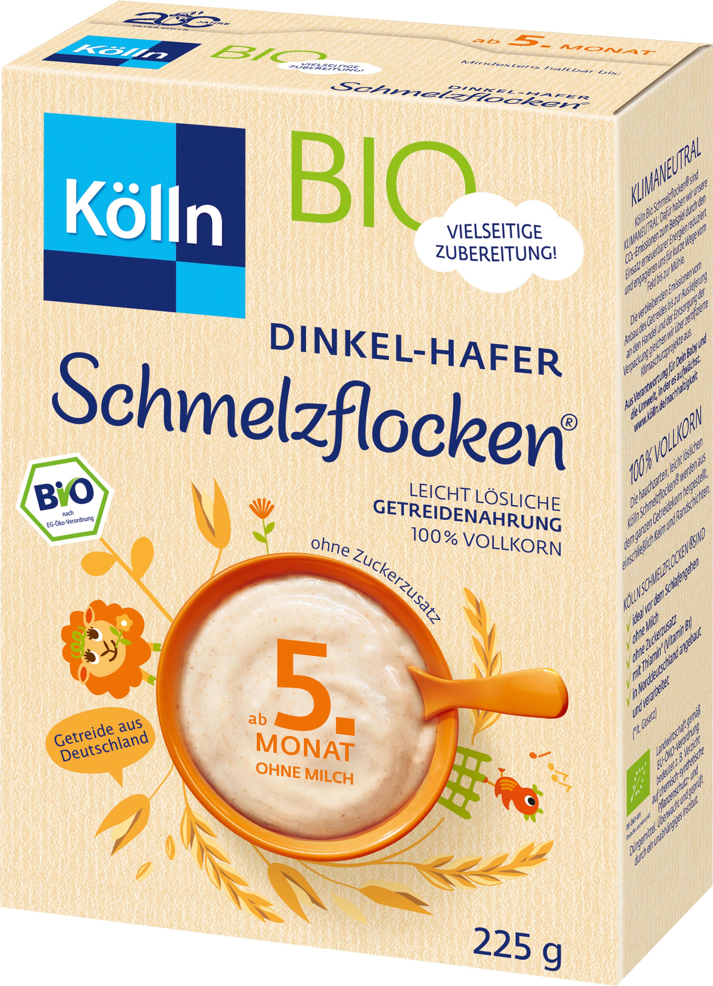 Kölln Bio Schmelzflocken® Dinkel-Hafer