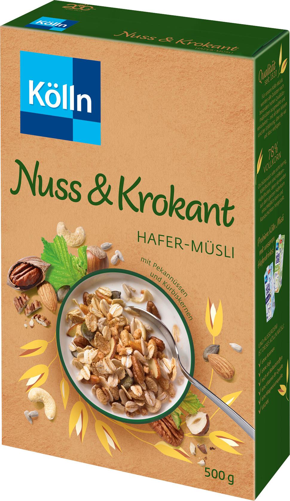 Kölln Nuss&Krokant Hafer-Müsli