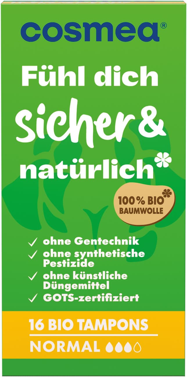 Cosmea® BIO Tampons, VEGAN, Normal