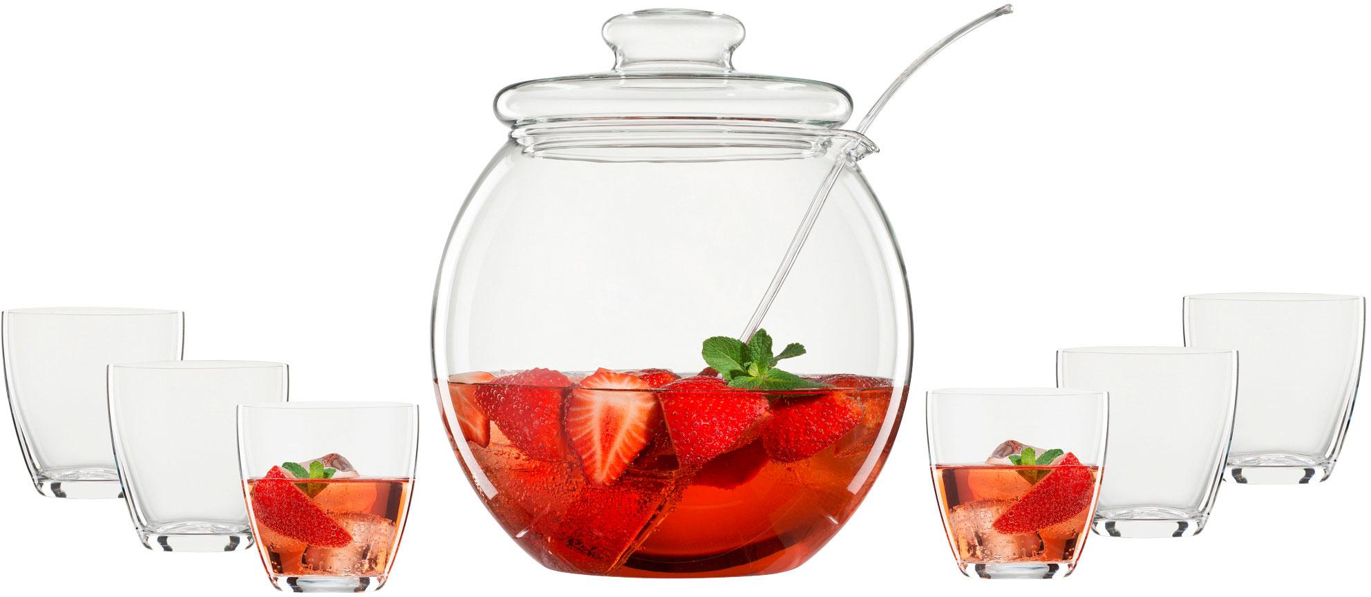 BOHEMIA SELECTION Bowle-Set Libera 9-tlg.