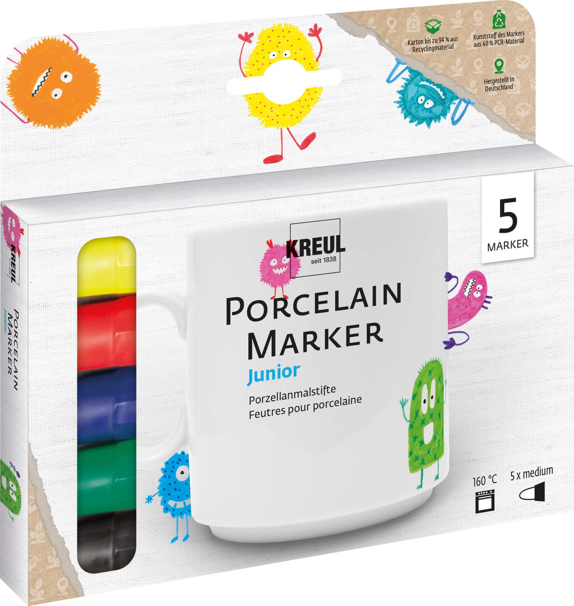 KREUL PorcelainPen easy 5er Set
