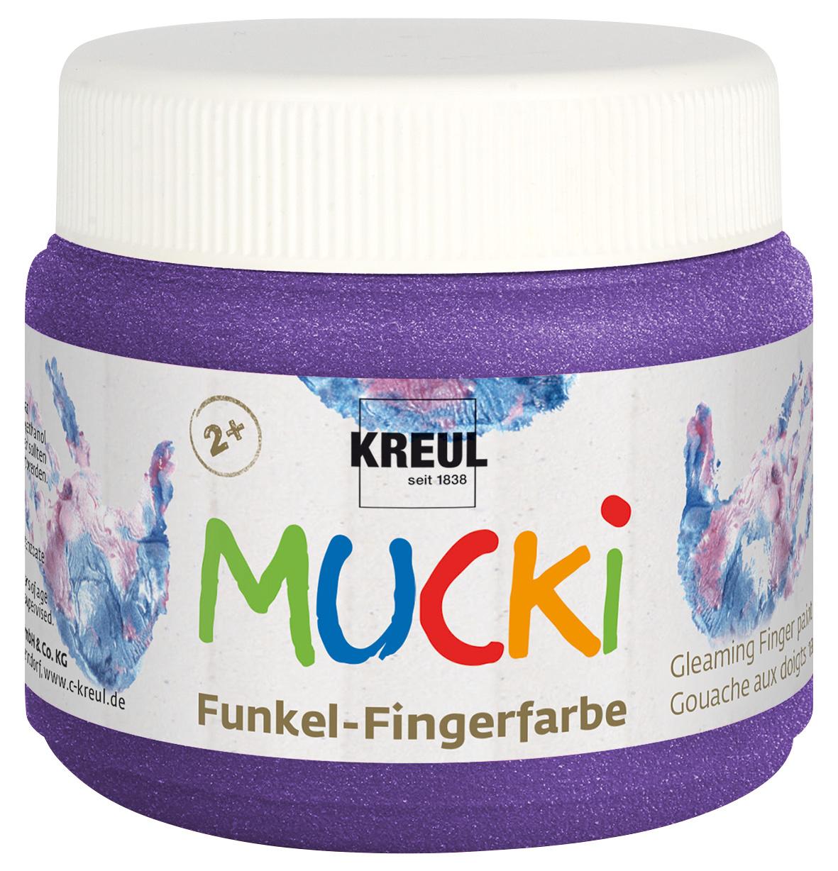 KREUL Mucki Funkel Fingerfarbe 150 ml