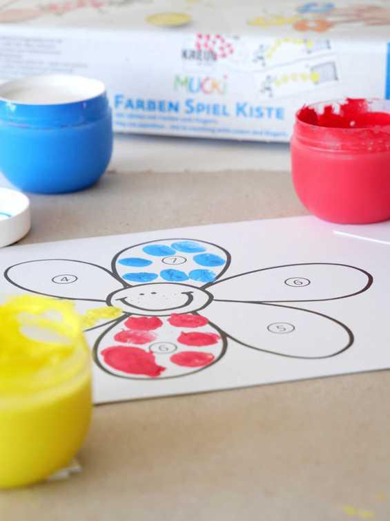 Produktbild KREUL MUCKI Farben Spiel Kiste Wir zählen mit Farben und Fingern 2 von 3