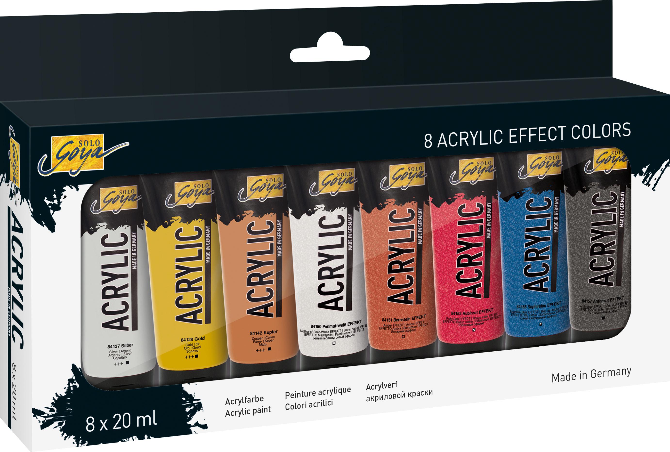 KREUL Acrylic-Effect Colors 8 x 20ml