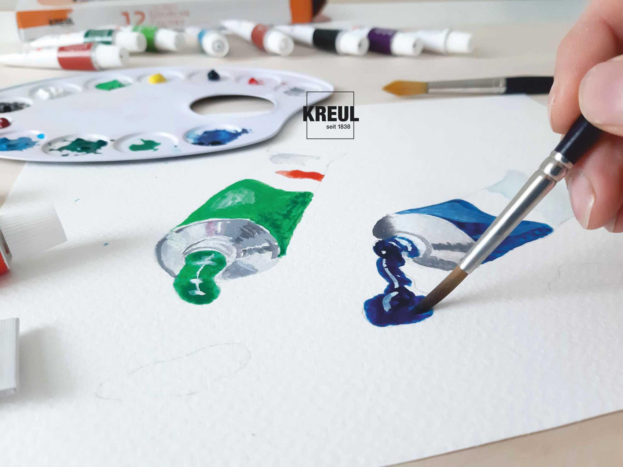 Produktbild KREUL El Greco Gouache Farben 12er-Set 3 von 4