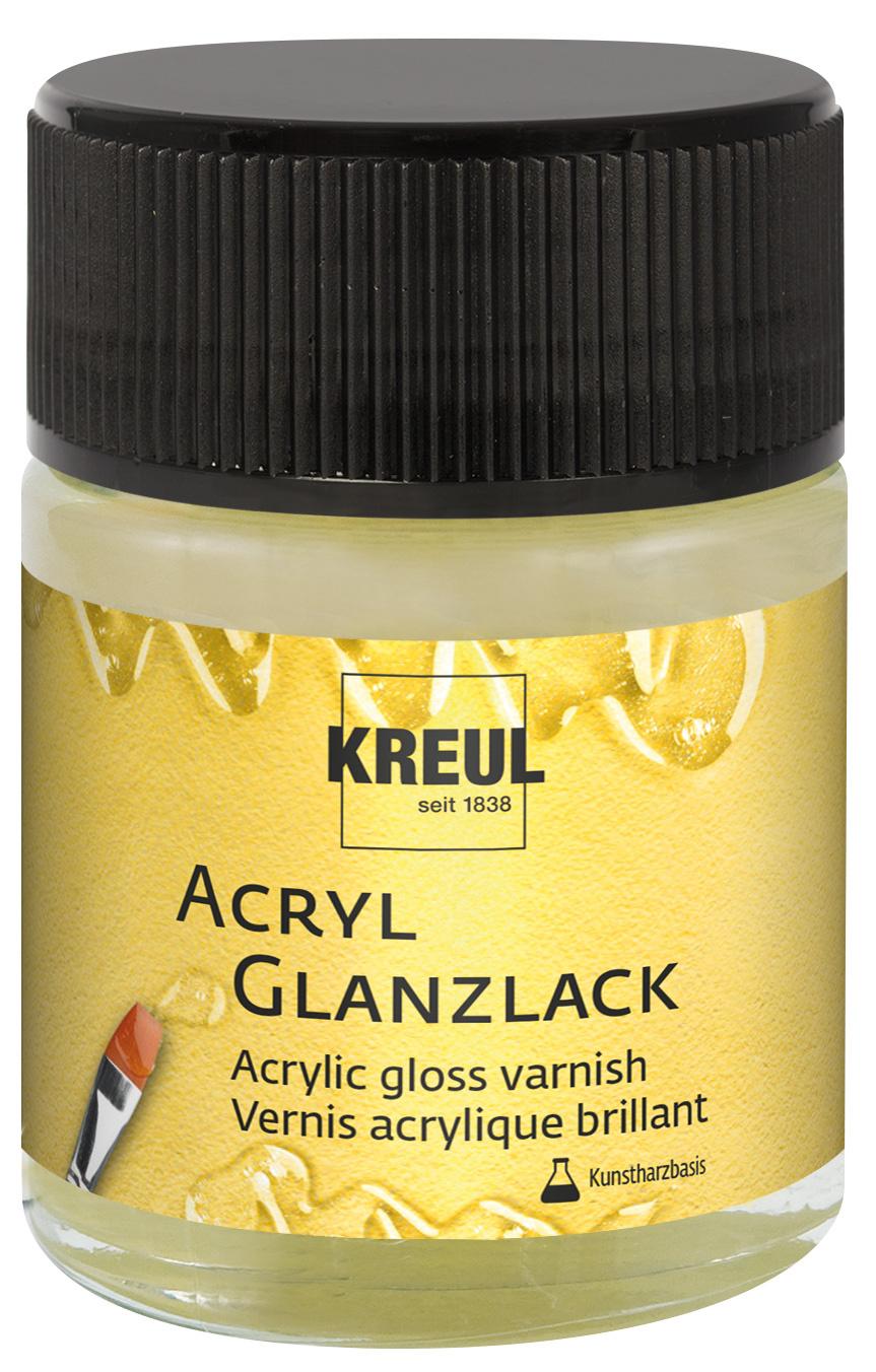 KREUL Acryl-Glanzlack transparent auf Kunstharzbasis 50 ml