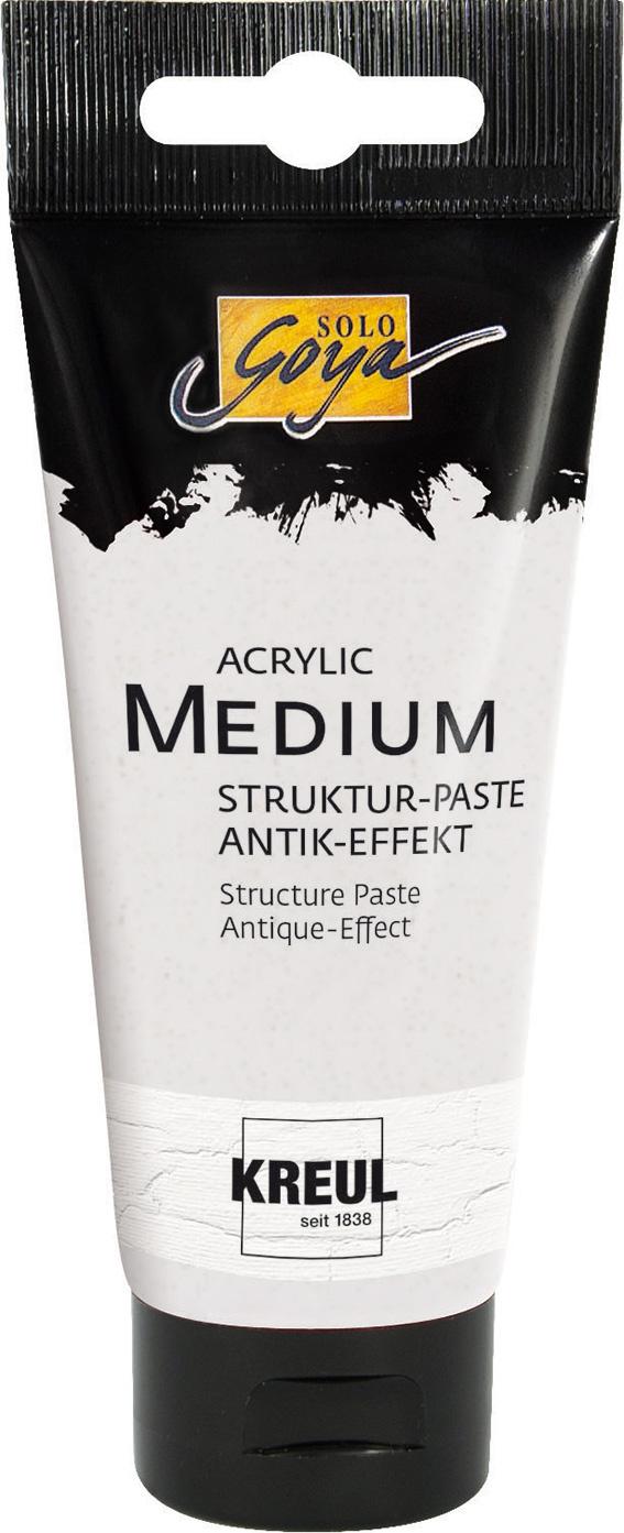 KREUL SOLO GOYA Acrylic Medium Struktur-Paste Antik-Effekt