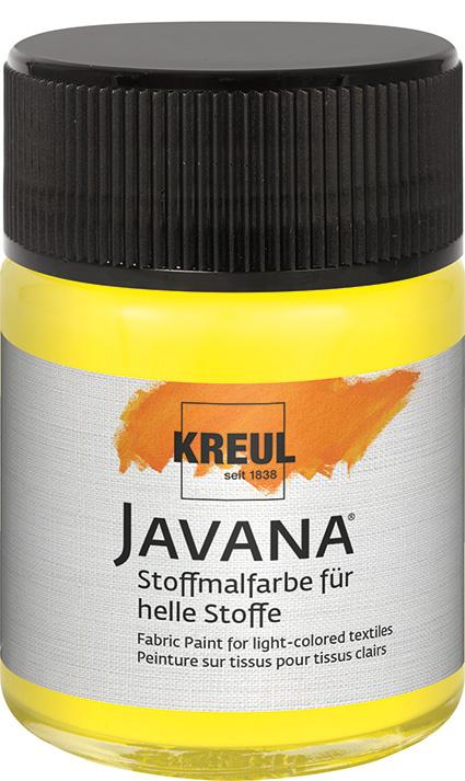 KREUL Javana Stoffmalfarbe für helle Stoffe 50 ml