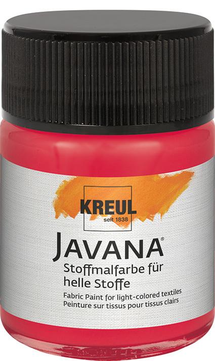 KREUL Javana Stoffmalfarbe für helle Stoffe 50 ml