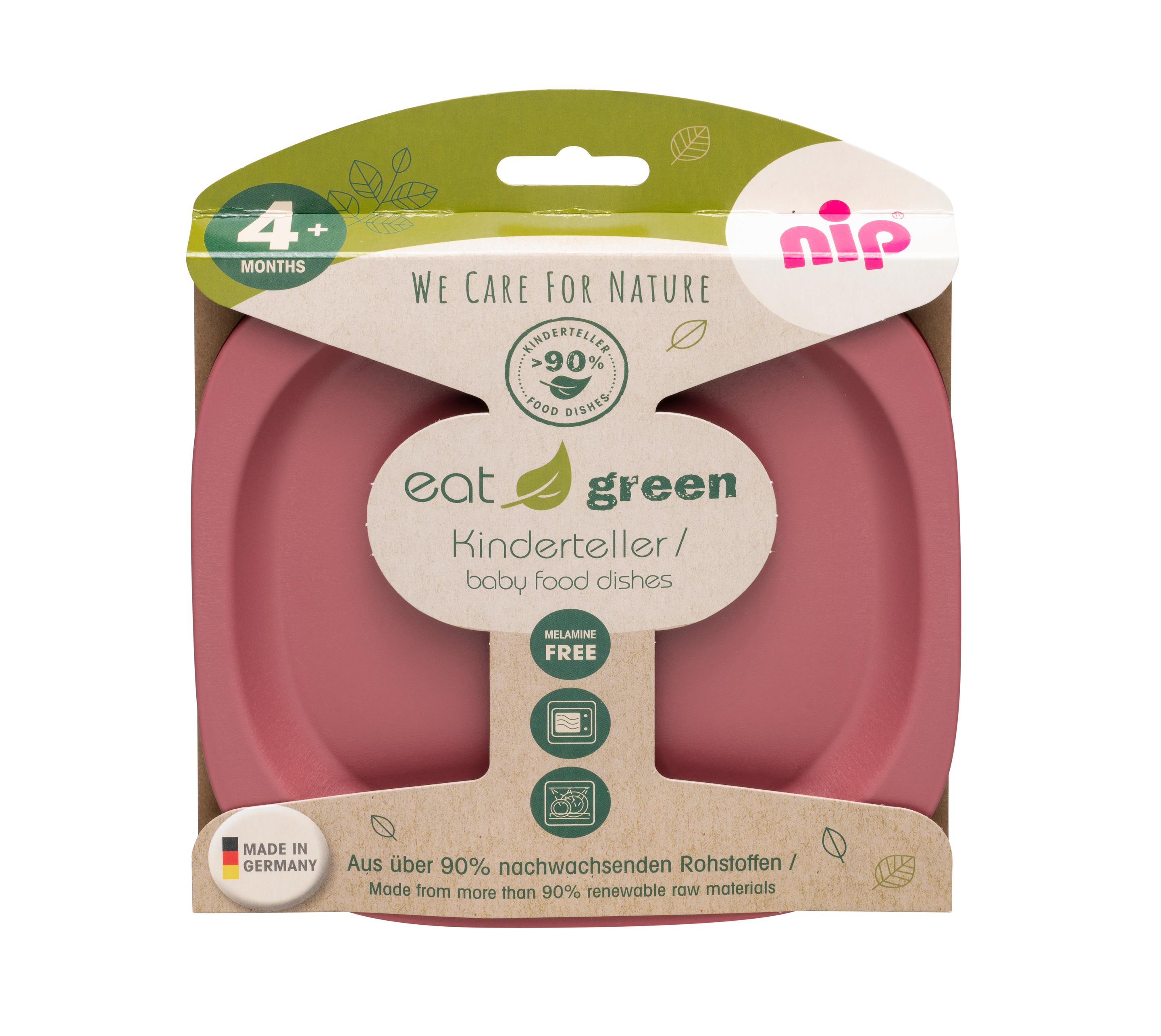 nip® Kinderteller Eat Green 2er Pack