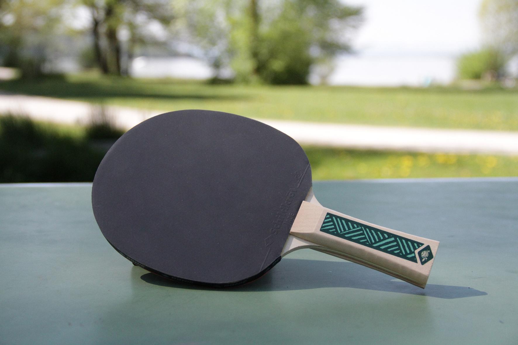 Produktbild Donic-Schildkröt - Tischtennisschläger Champs Line 400, 1,5 mm Schwamm, Jade - ITTF Belag 5 von 6