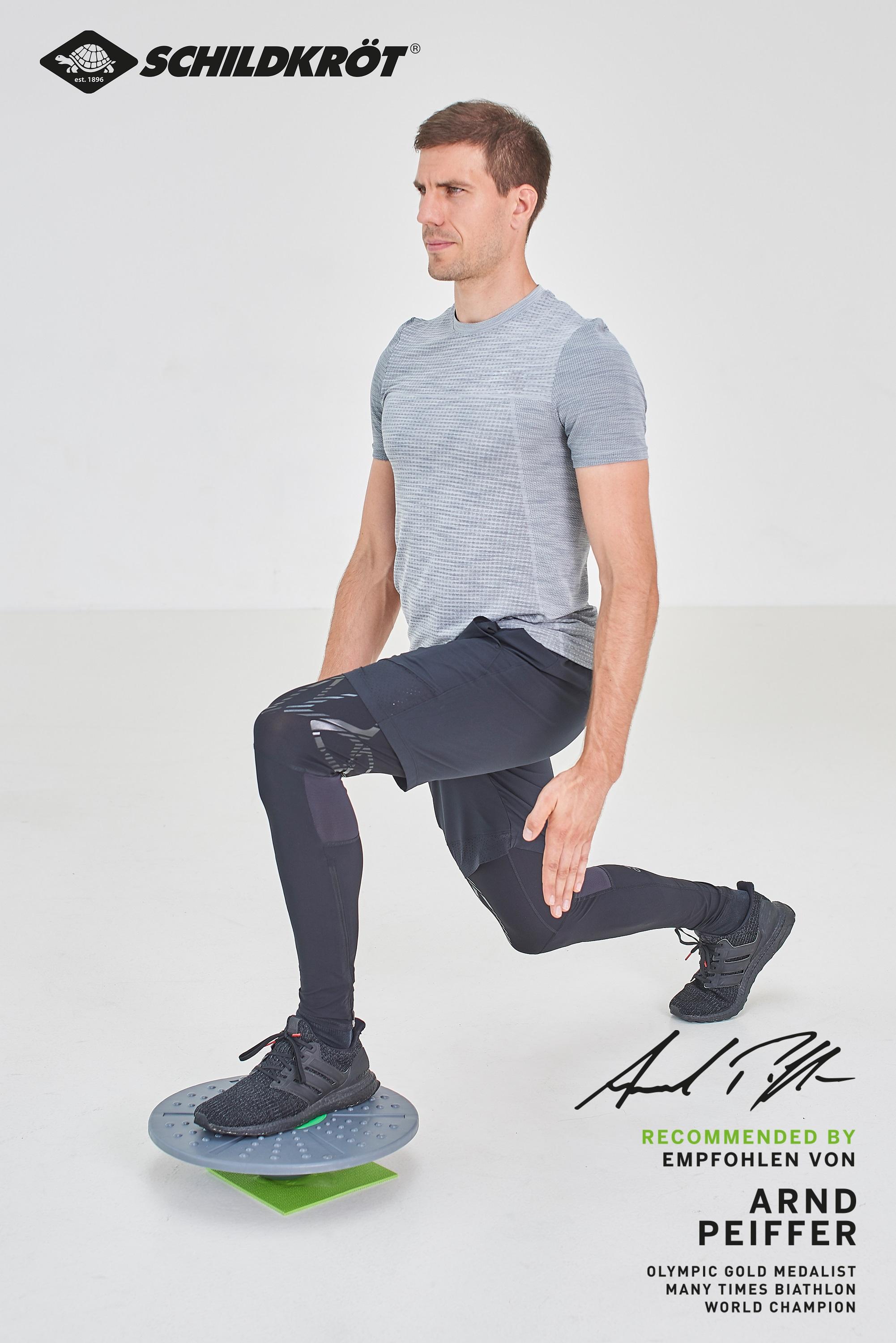 Produktbild Schildkröt-Fitness - Balance Board, inkl. Aufsatz und Anti-Rutsch Pad 2 von 3