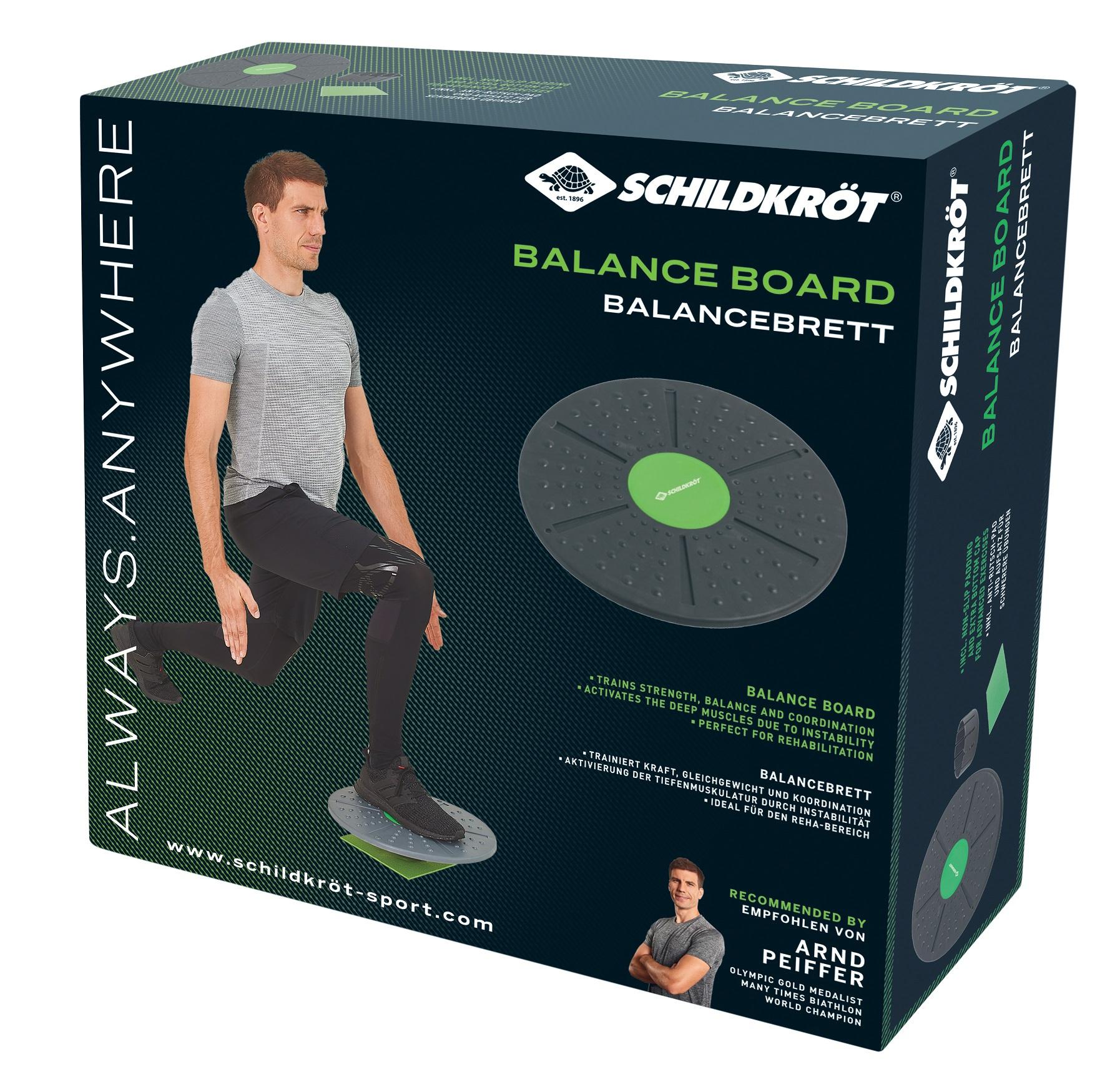 Produktbild Schildkröt-Fitness - Balance Board, inkl. Aufsatz und Anti-Rutsch Pad 3 von 3