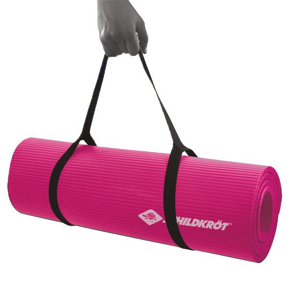 Produktbild Schildkröt-Fitness - Fitnessmatte 10mm Pink, mit Tragegurt 3 von 4
