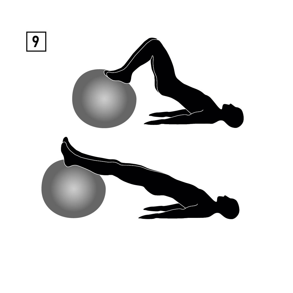 Produktbild Schildkröt-Fitness - Gymnastikball 55 cm, phthalatfrei, mit Ballpumpe, silber 2 von 18