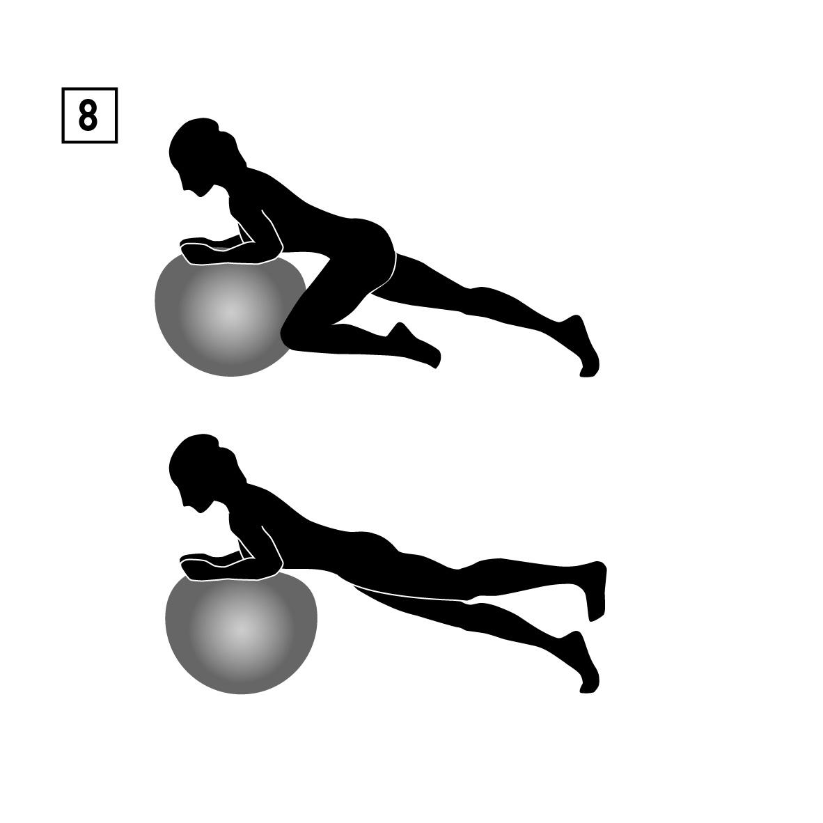 Produktbild Schildkröt-Fitness - Gymnastikball 55 cm, phthalatfrei, mit Ballpumpe, silber 12 von 18