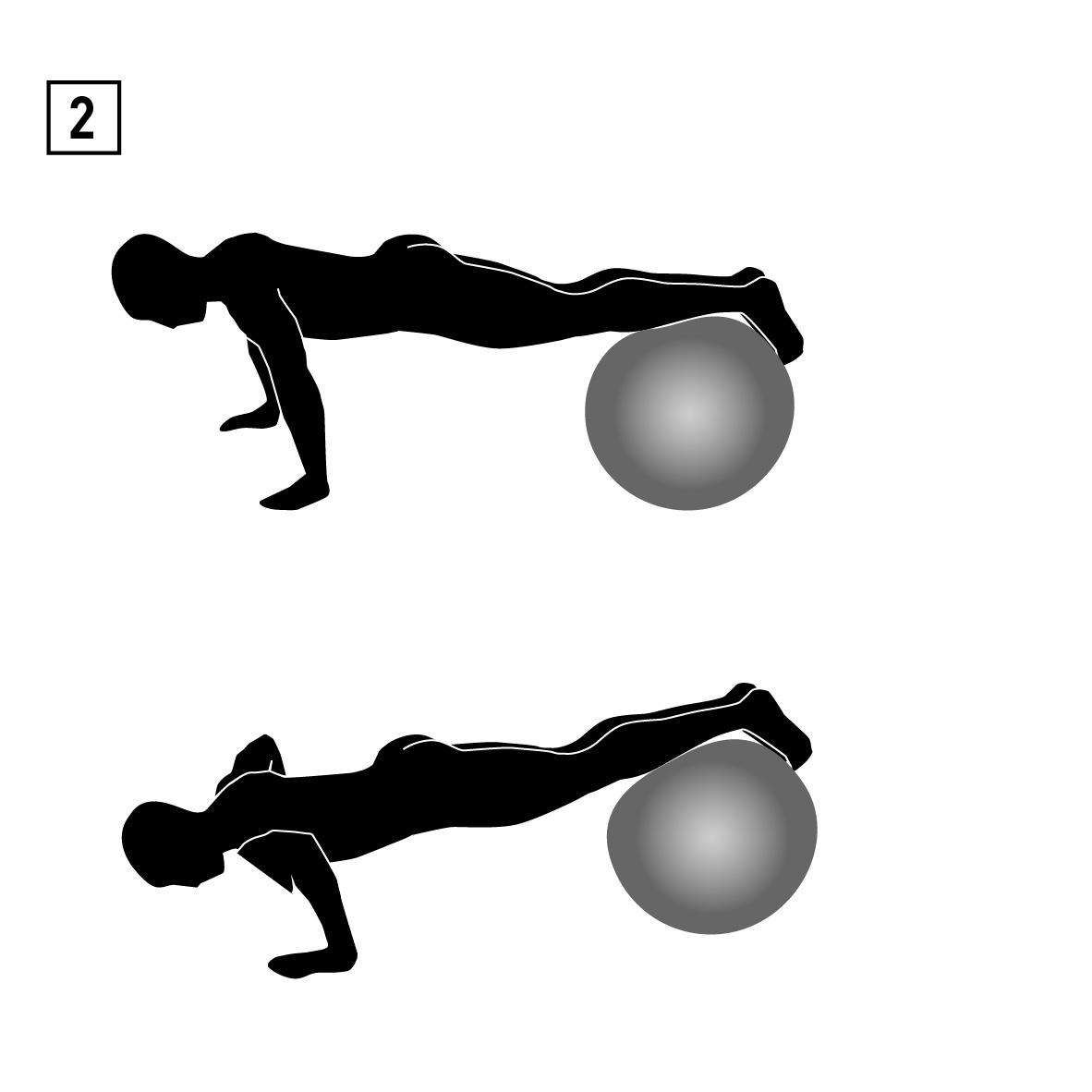 Produktbild Schildkröt-Fitness - Gymnastikball 55 cm, phthalatfrei, mit Ballpumpe, silber 16 von 18