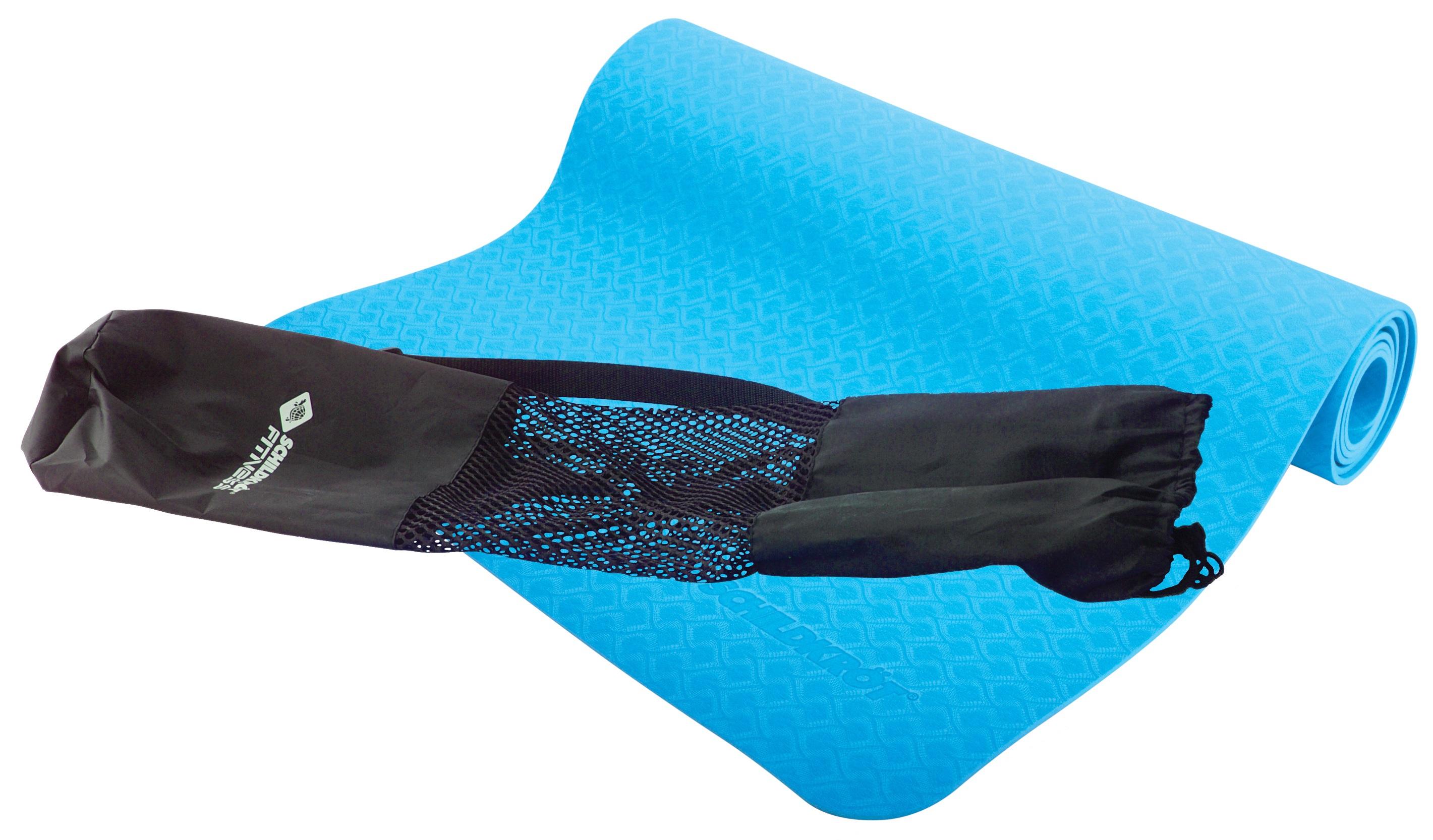 Produktbild Schildkröt-Fitness - Yogamatte 4mm Blau, im Carrybag 3 von 4