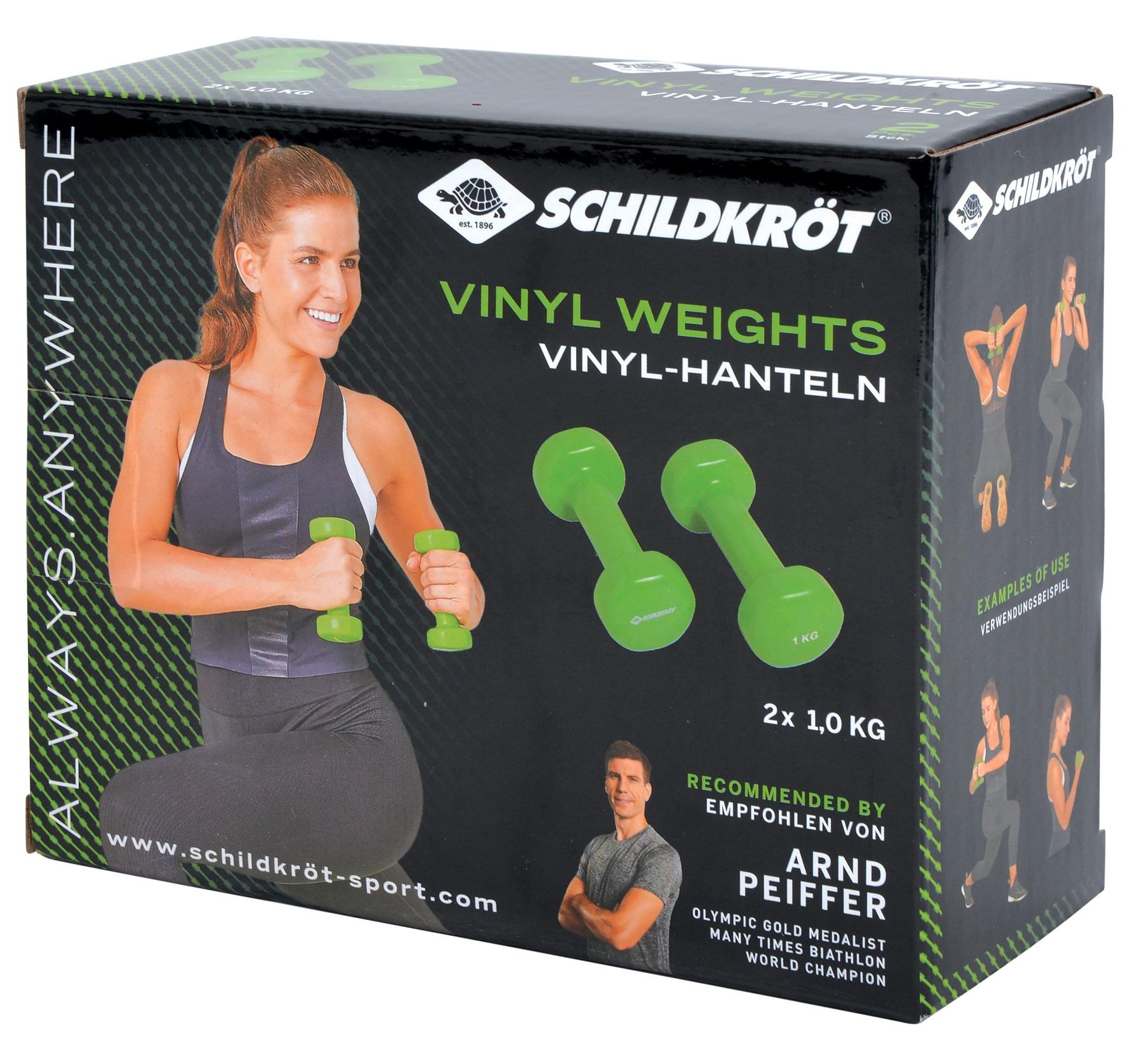 Produktbild Schildkröt-Fitness - Vinyl Hantel Set, 2 x 1,0 kg 3 von 3