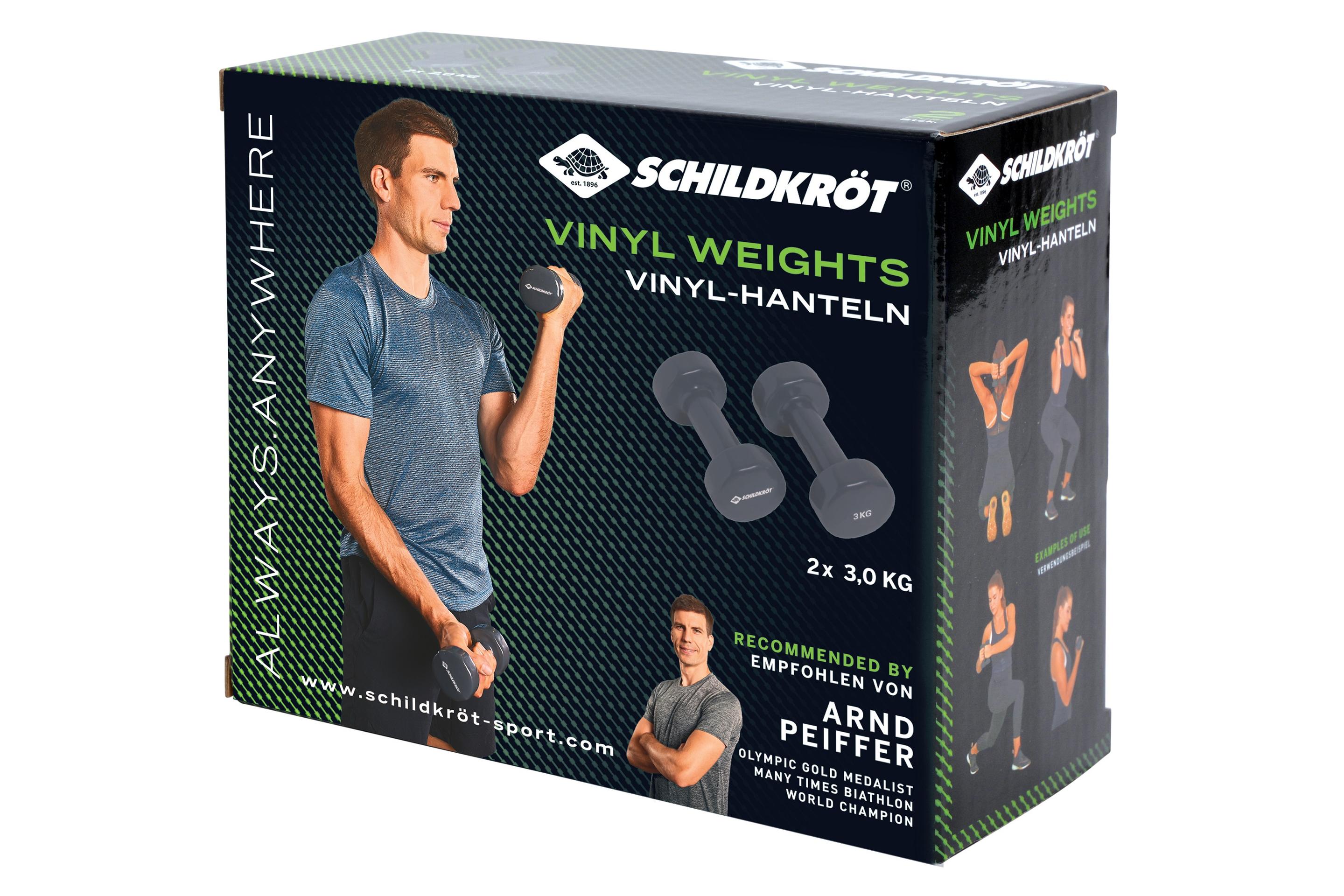 Produktbild Schildkröt-Fitness - Vinyl Hantel Set, 2 x 3,0 kg 3 von 3