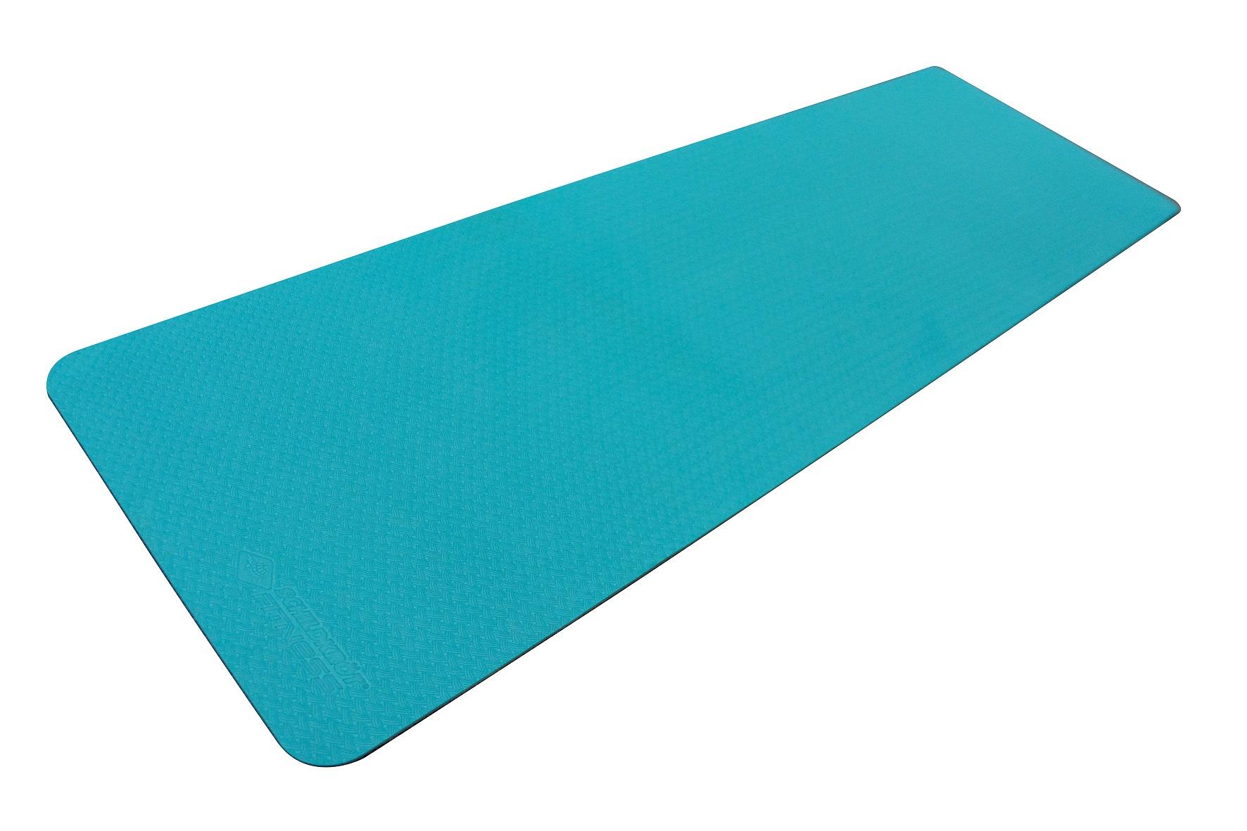 Produktbild Schildkröt-Fitness - BICOLOR Yogamatte, Petrol-Anthrazit, 4mm, PVC-frei, im Carrybag 3 von 5
