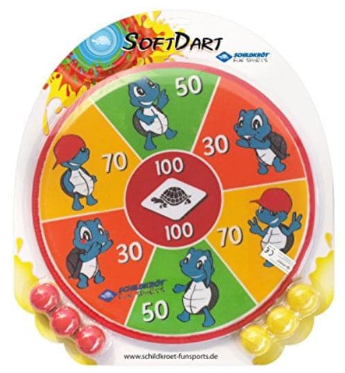 Schildkröt-Funsports - SOFT DART SET inklusive 2x3 Klett-Bälle