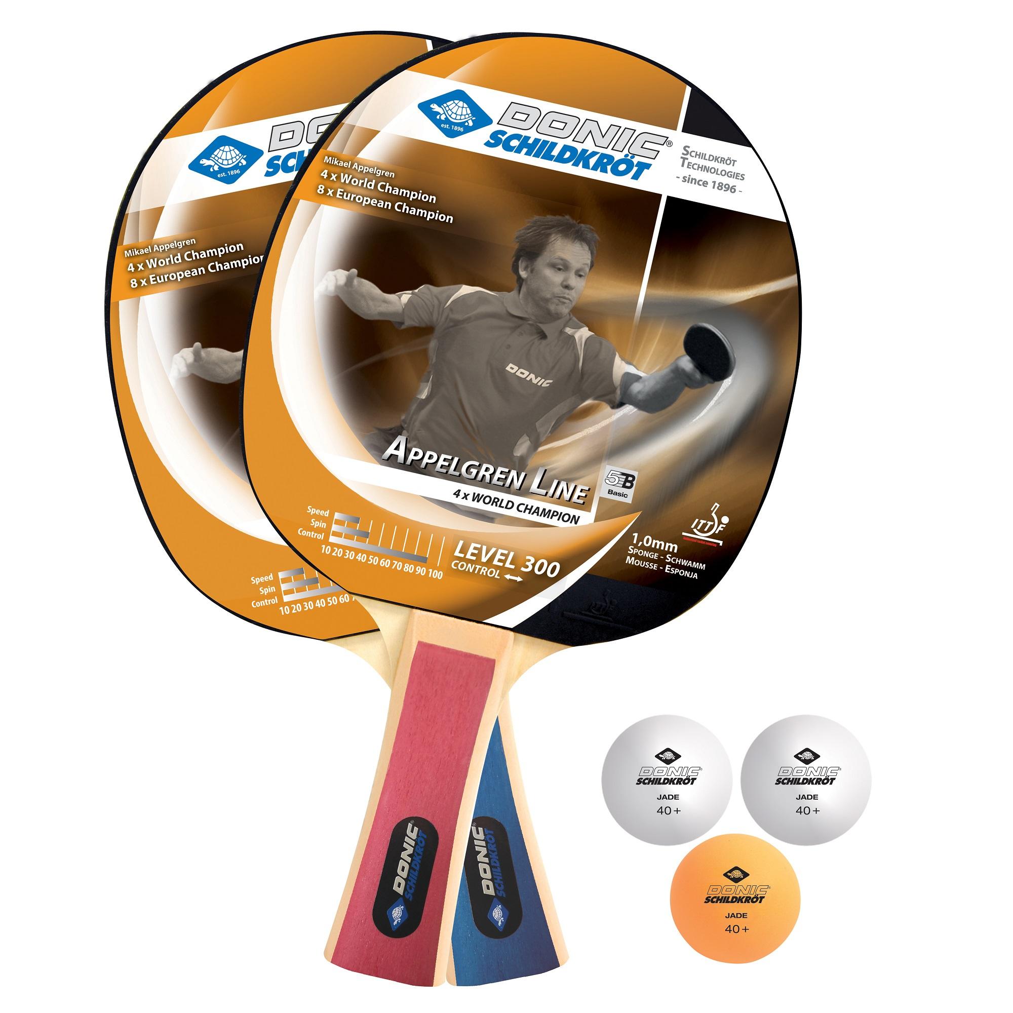 Produktbild Donic-Schildkröt - Tischtennis-Set Level 300 für 2 Spieler 2 von 4