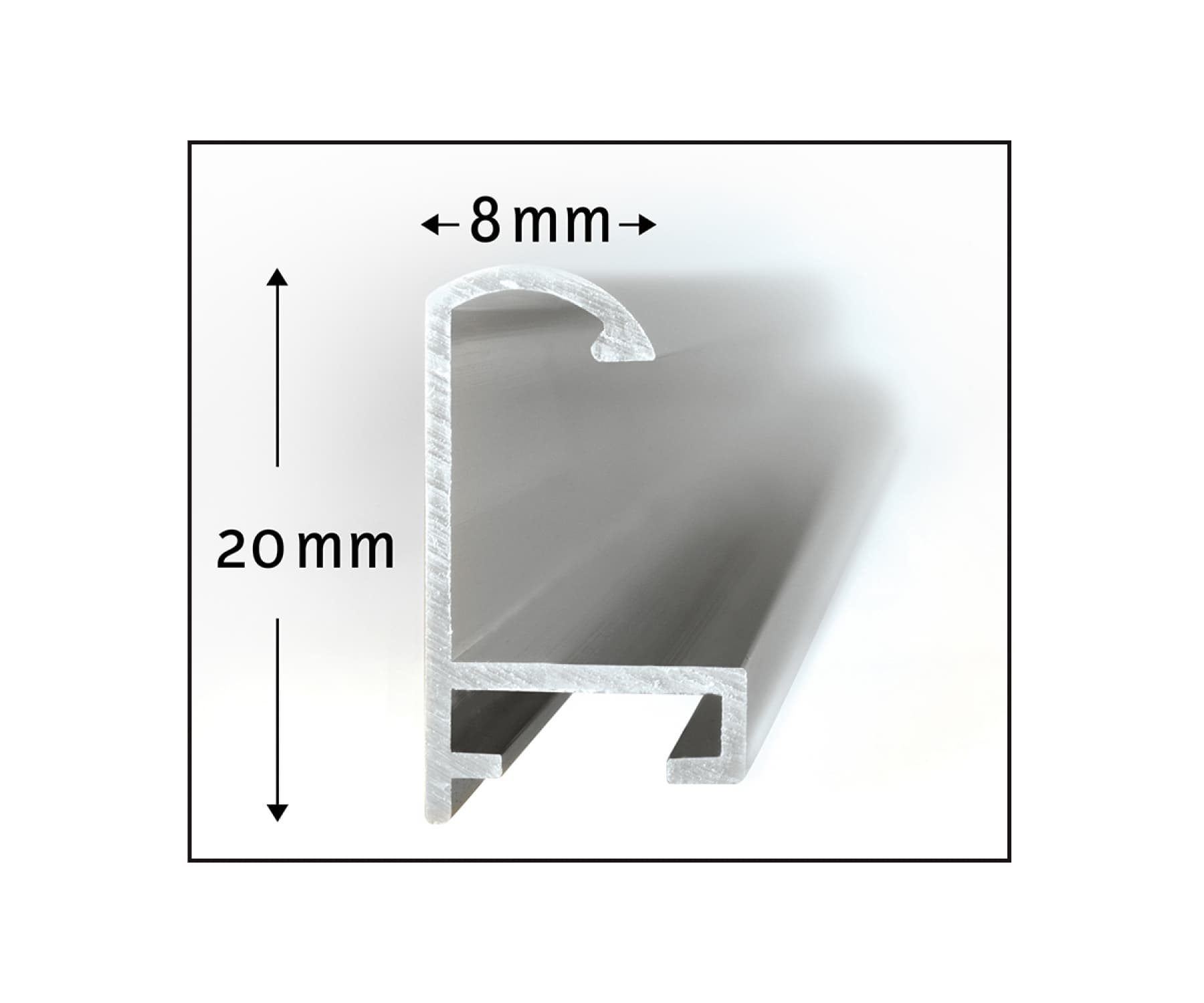 Produktbild Schipper Malen nach Zahlen - Alurahmen 40 x 80 cm – Silber matt 3 von 5