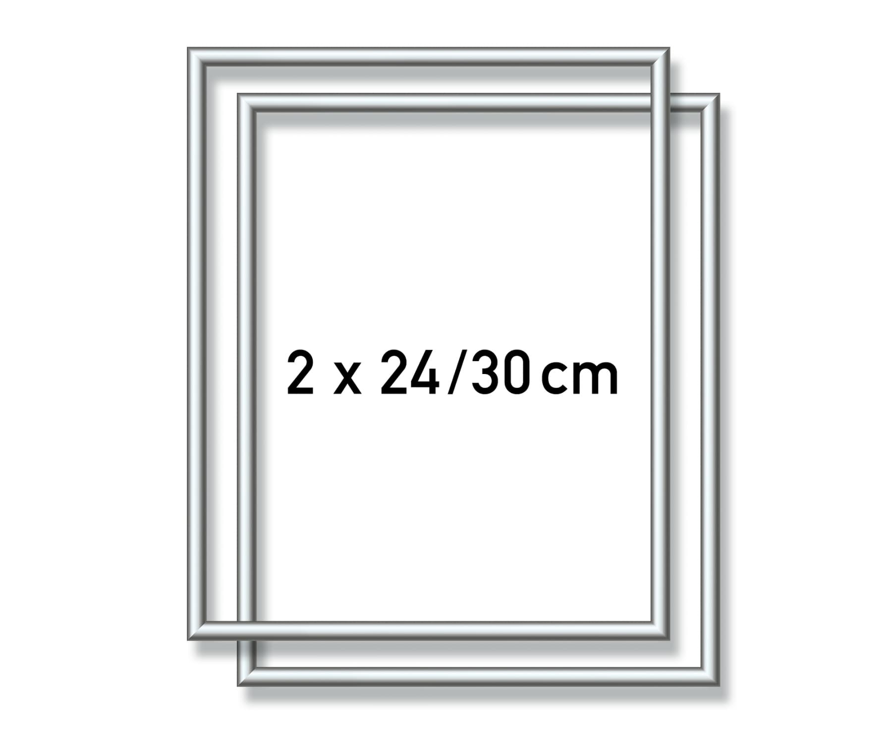 Produktbild Schipper Malen nach Zahlen - 2 Alurahmen 24 x 30 cm – Silber matt 5 von 5