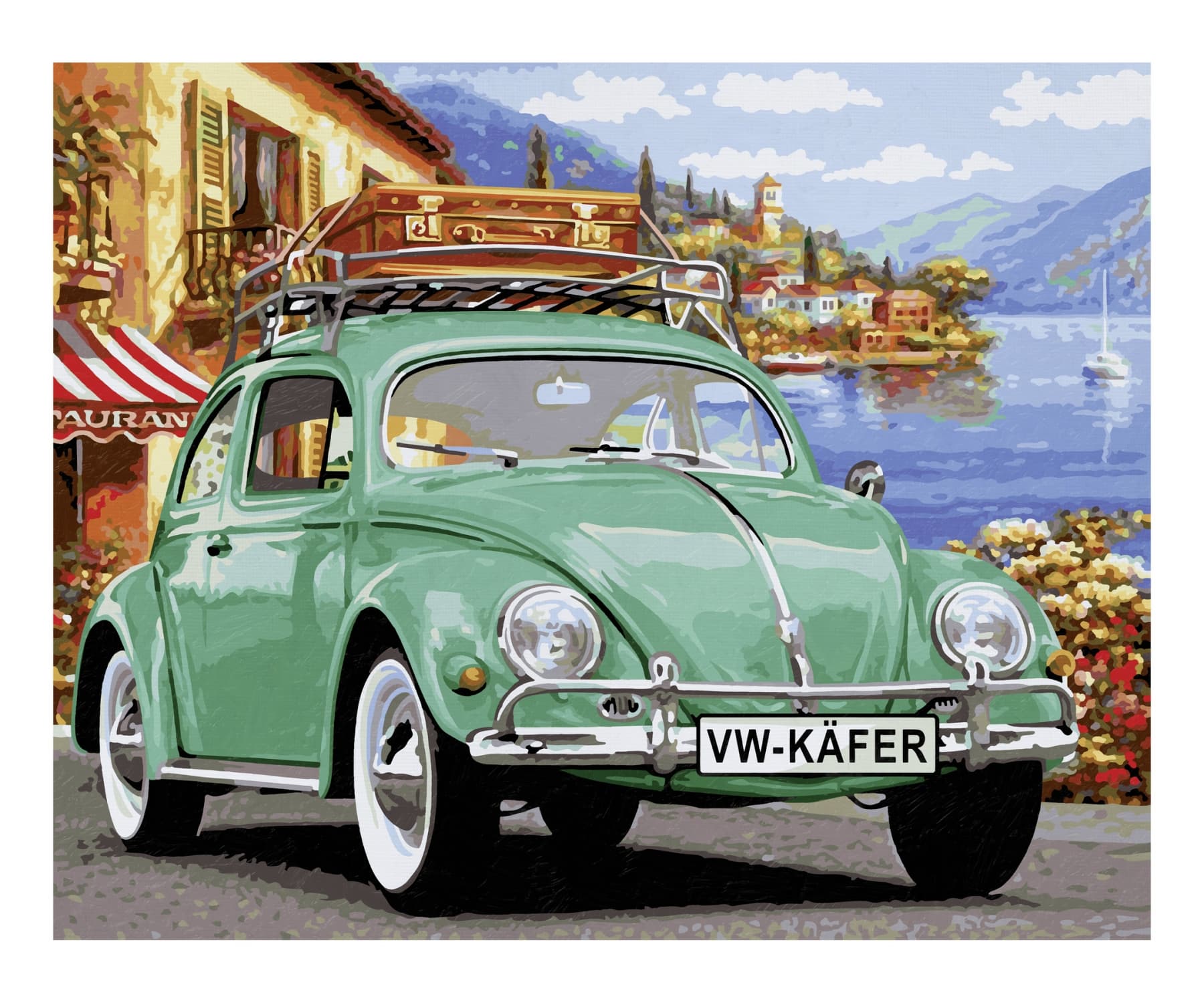 Produktbild Schipper Malen nach Zahlen - Motiv Gruppe Premium - Volkswagen Käfer  4 von 4