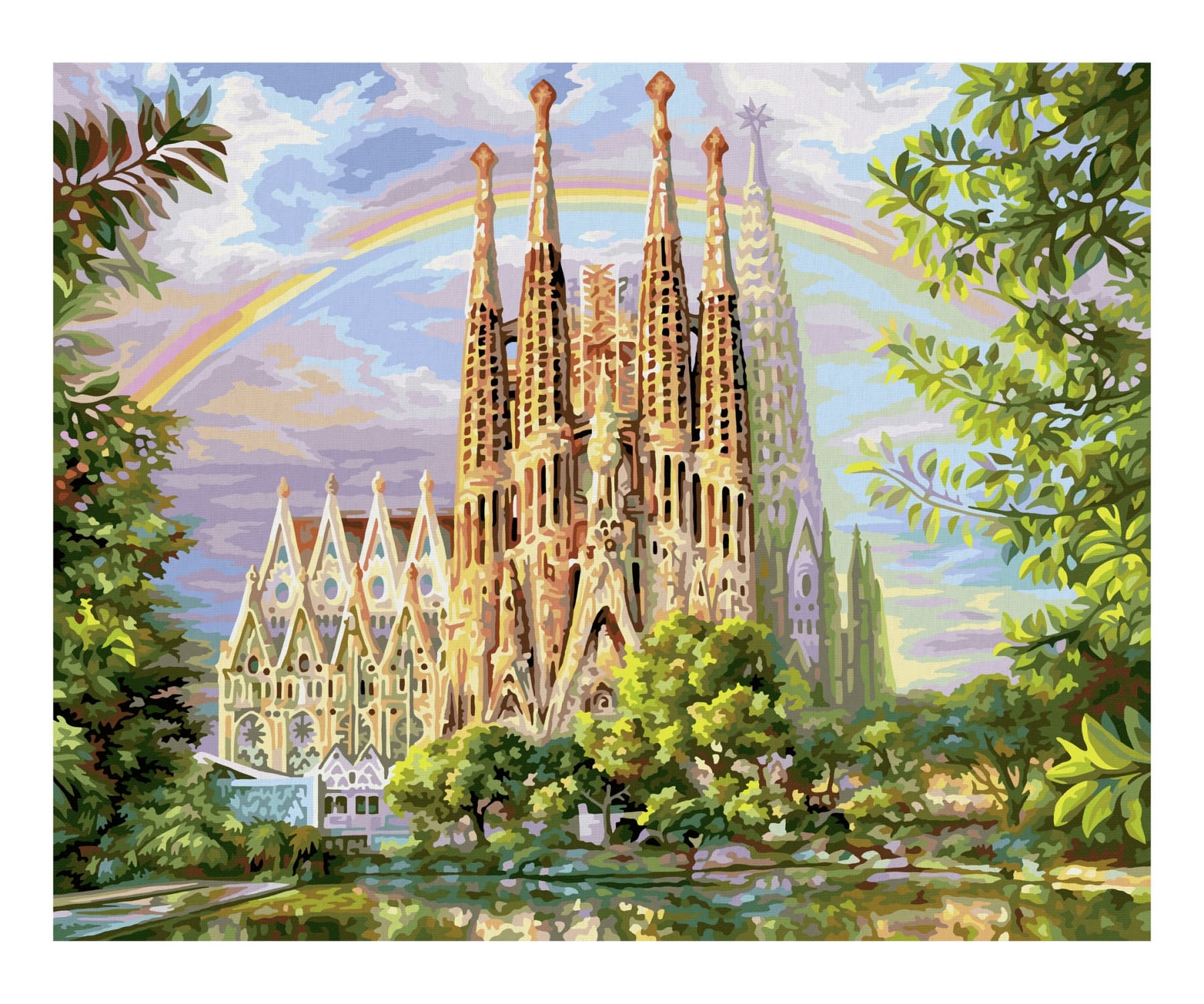 Produktbild Schipper Malen nach Zahlen - Motiv Gruppe Premium - Sagrada Familia 4 von 4