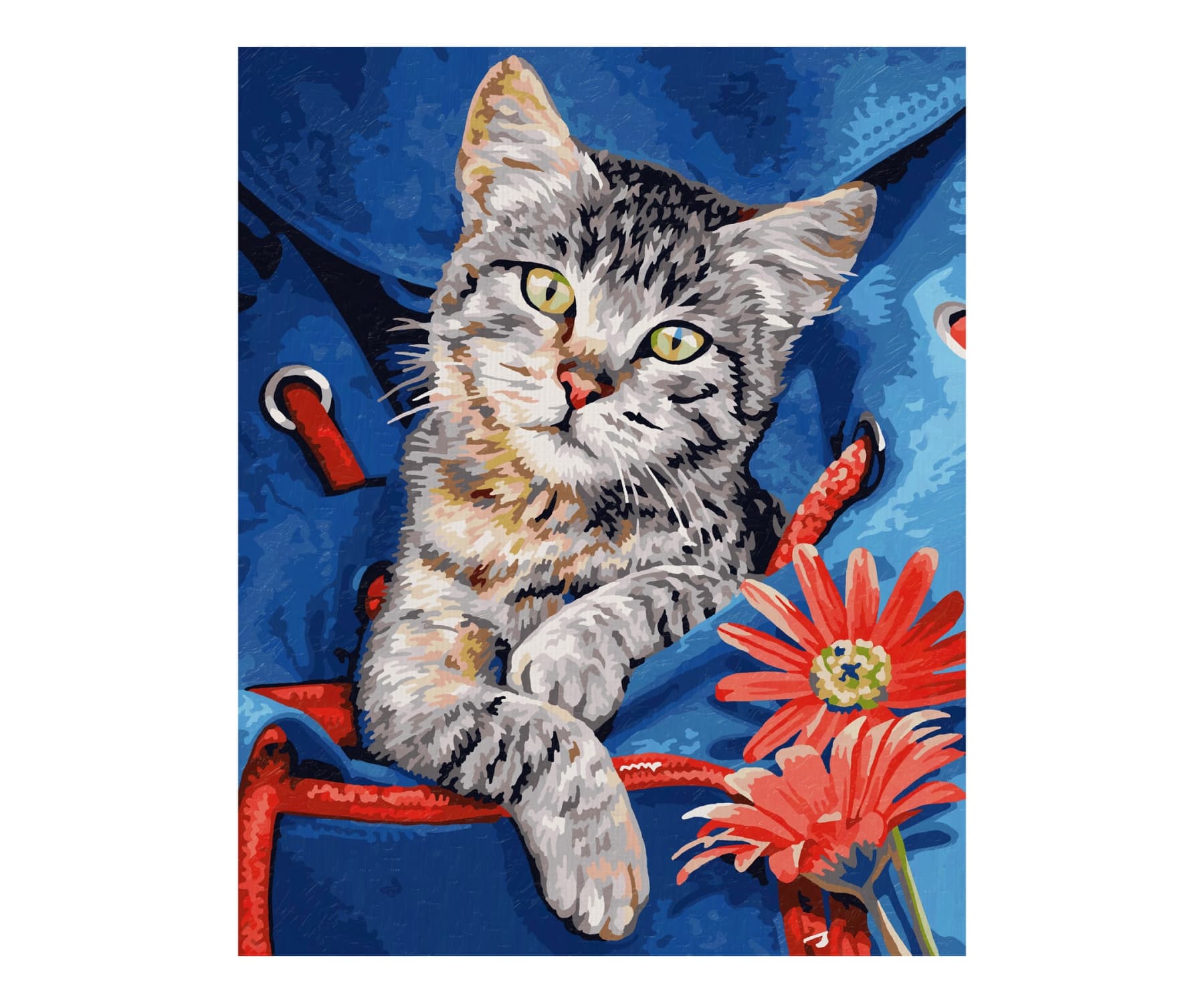 Produktbild Schipper Malen nach Zahlen - Motiv Gruppe Klassiker / Tiere - Katze im Rucksack 4 von 4