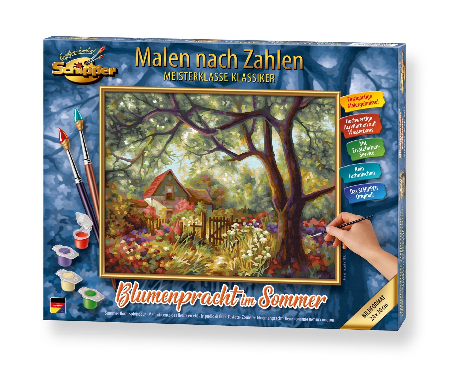 Schipper Malen nach Zahlen - Motiv Gruppe Klassiker Blumenpracht im Sommer 