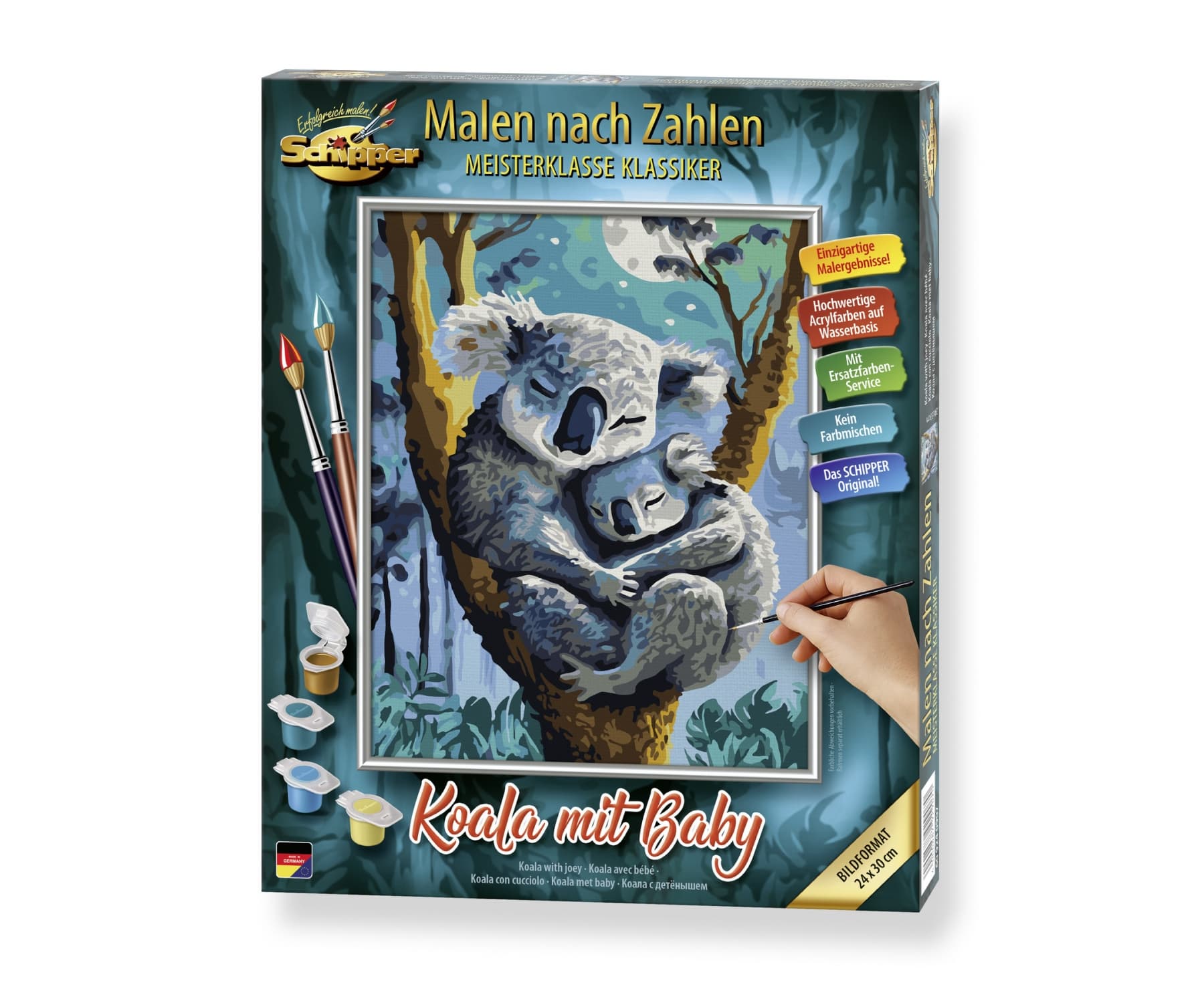 Schipper Malen nach Zahlen - Motiv Gruppe Klassiker / Tiere - Koala mit Baby