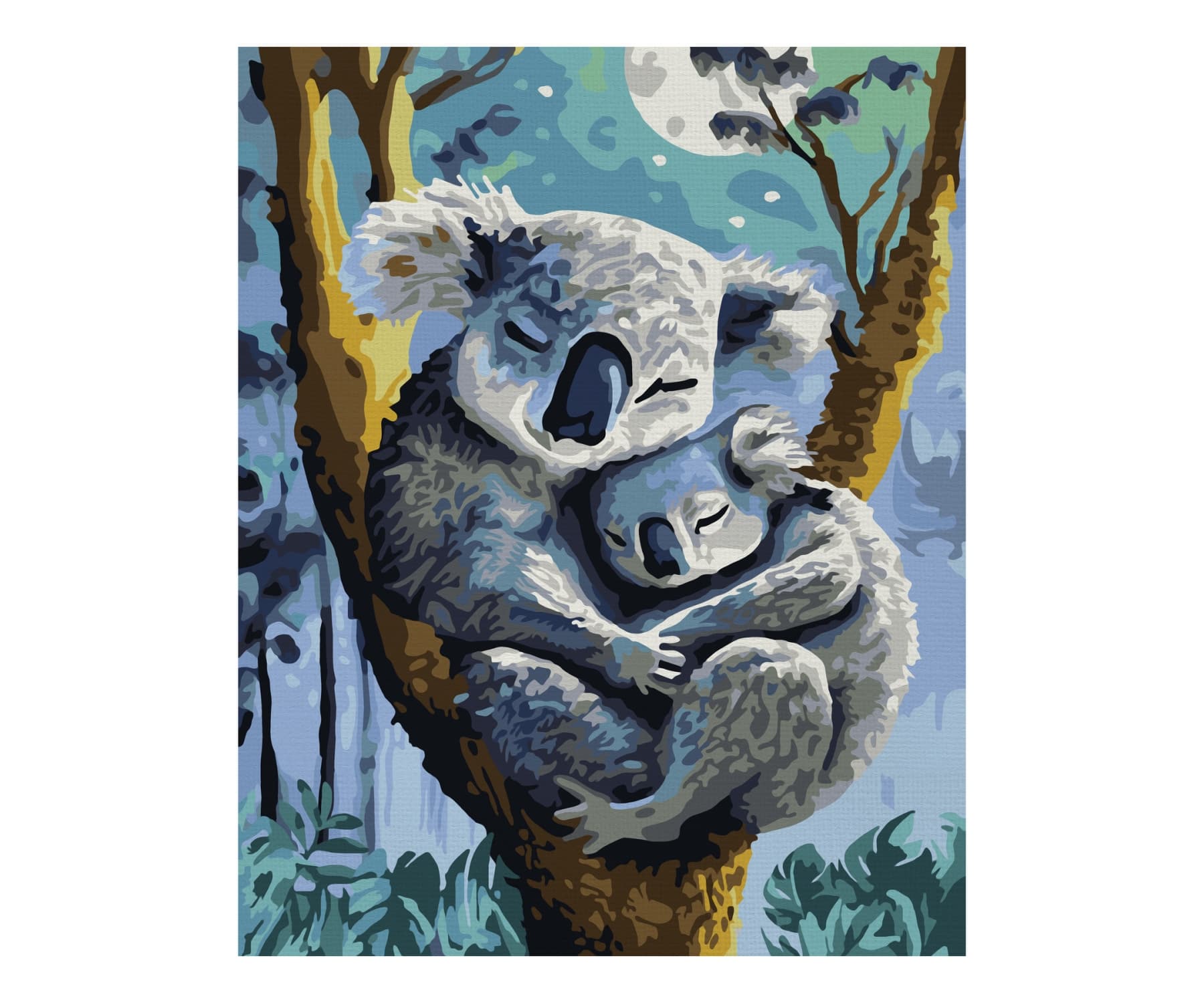 Produktbild Schipper Malen nach Zahlen - Motiv Gruppe Klassiker / Tiere - Koala mit Baby 4 von 4