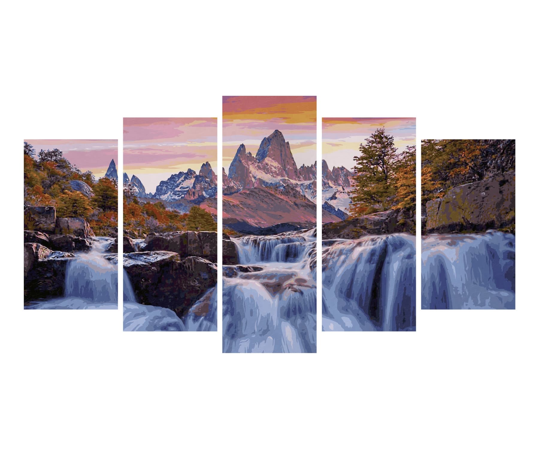 Produktbild Schipper Malen nach Zahlen - Motiv Gruppe Polyptychon - Mystisches Patagonien 4 von 4