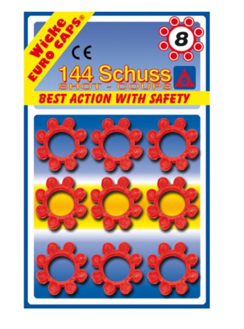 J.G. Schrödel - 8-Schuß Ring-Munition, 144 Schuß