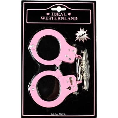 J.G. Schrödel - Handschellen pink