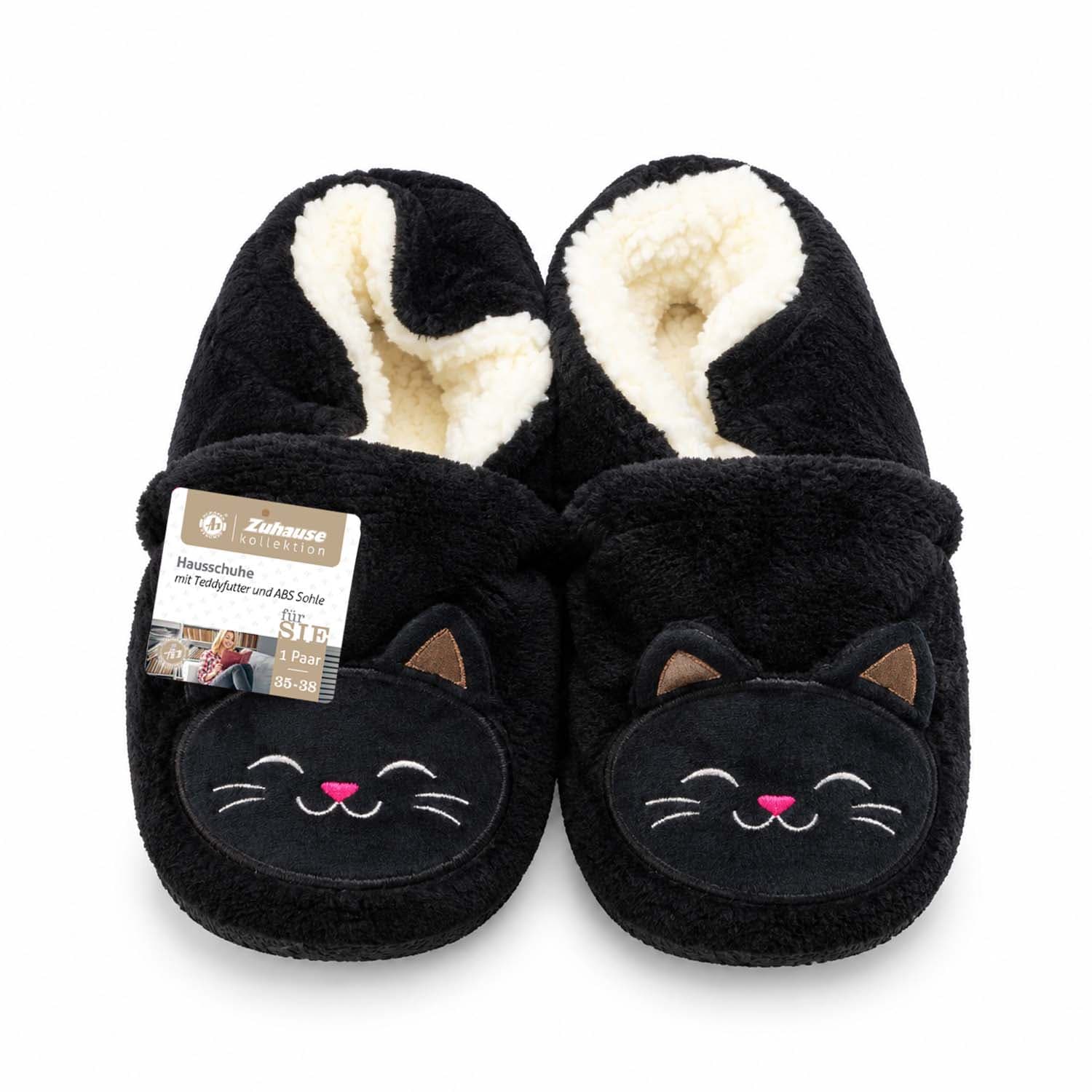 Damen ABS Hausschuhe 3D Mystic Cat